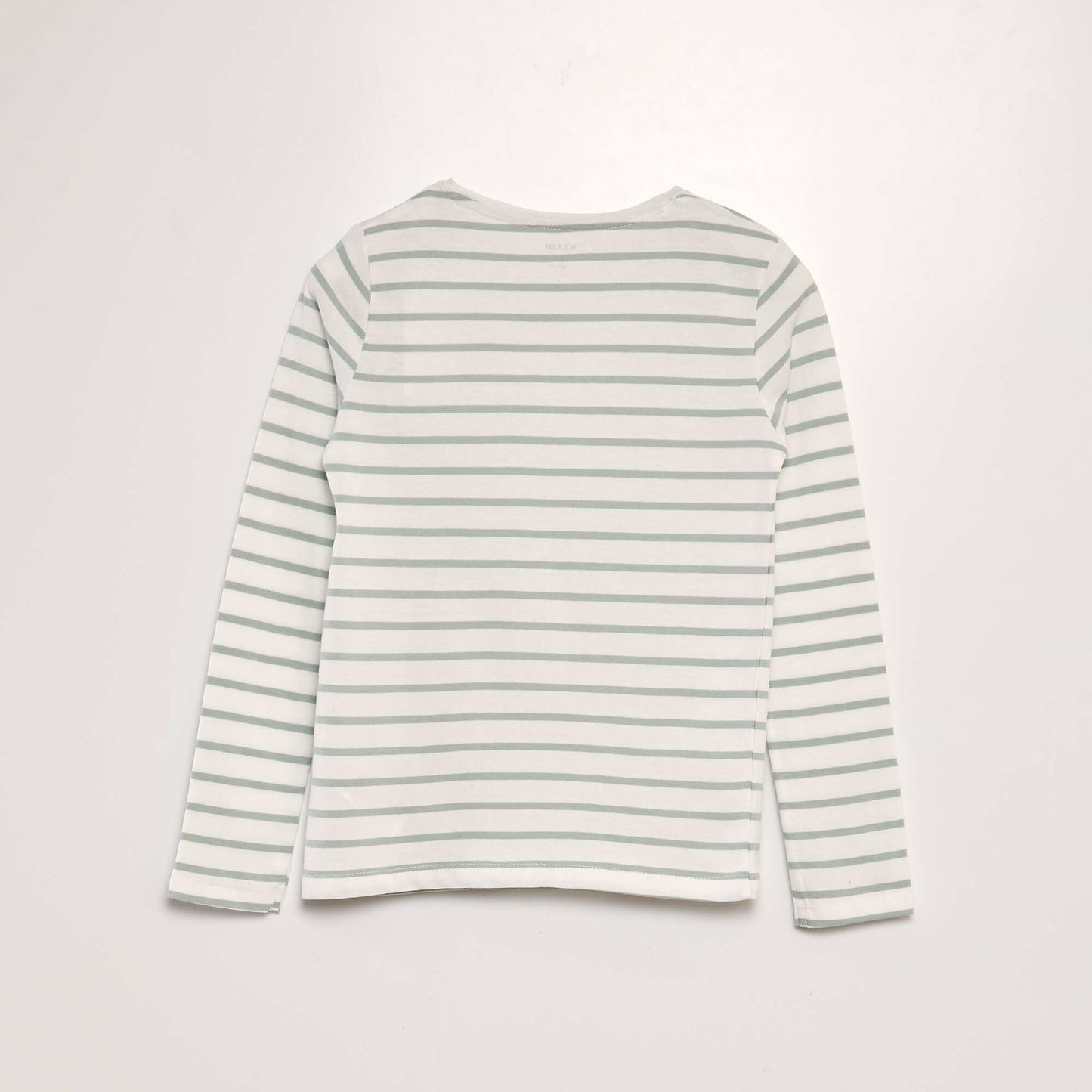 Long-sleeved cotton T-shirt GREEN