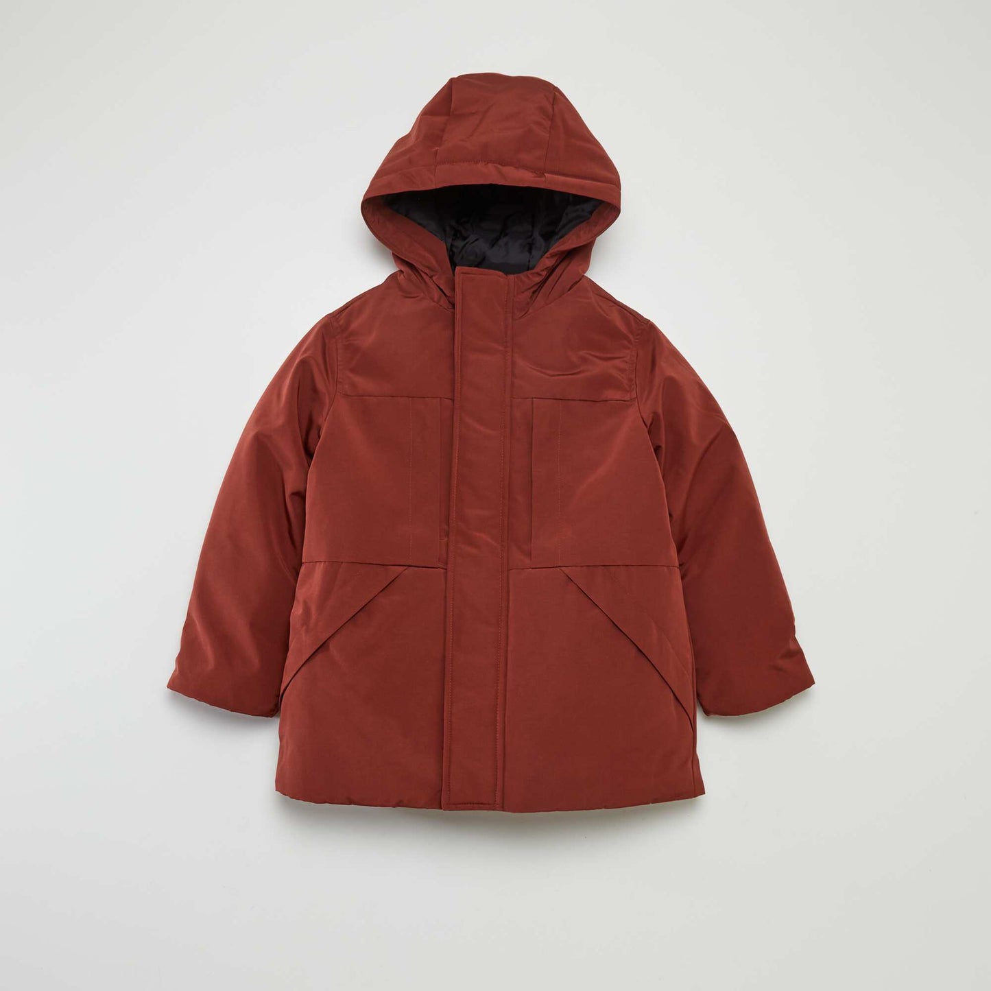 Hooded parka RED