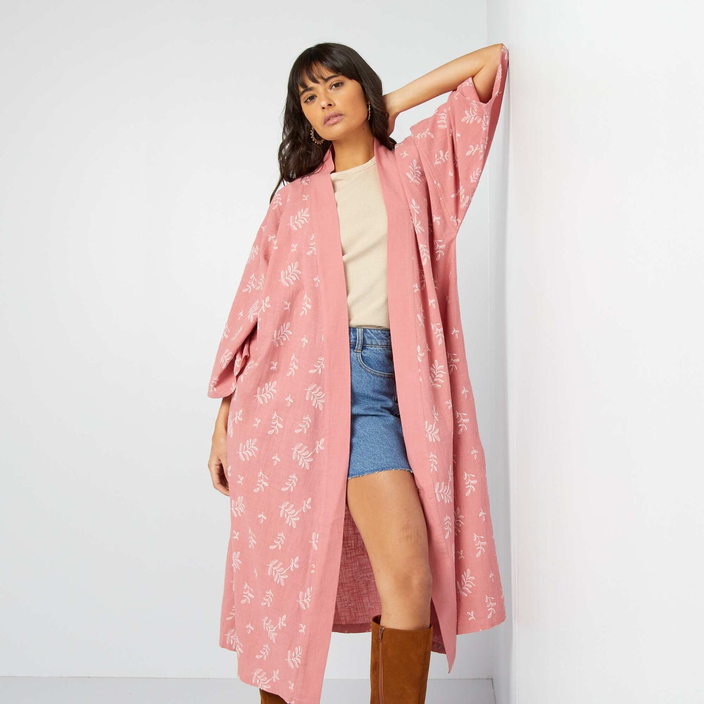 Long kimono PINK