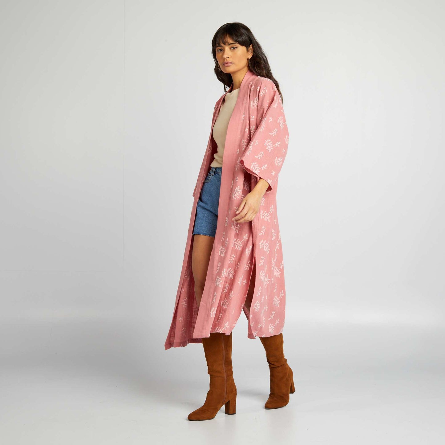 Long kimono PINK