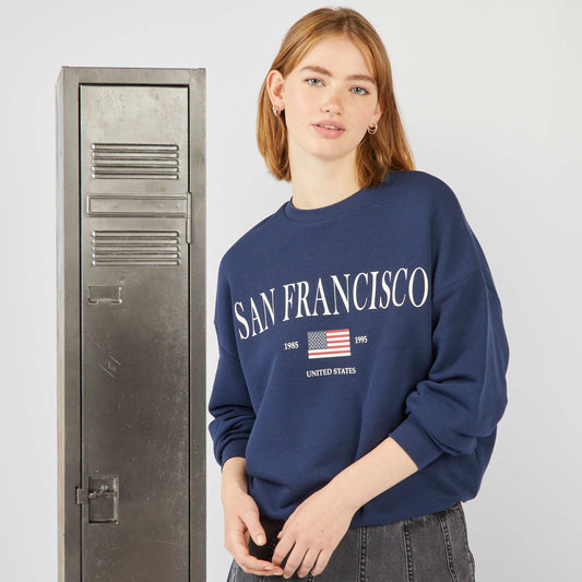 San Francisco sweatshirt BLUE