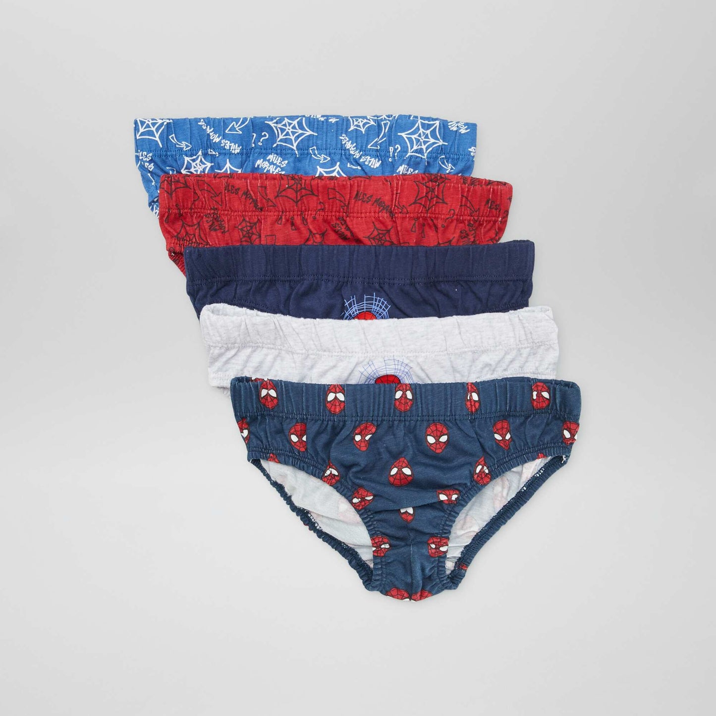 Pack of 5 Spider-Man briefs BLUE