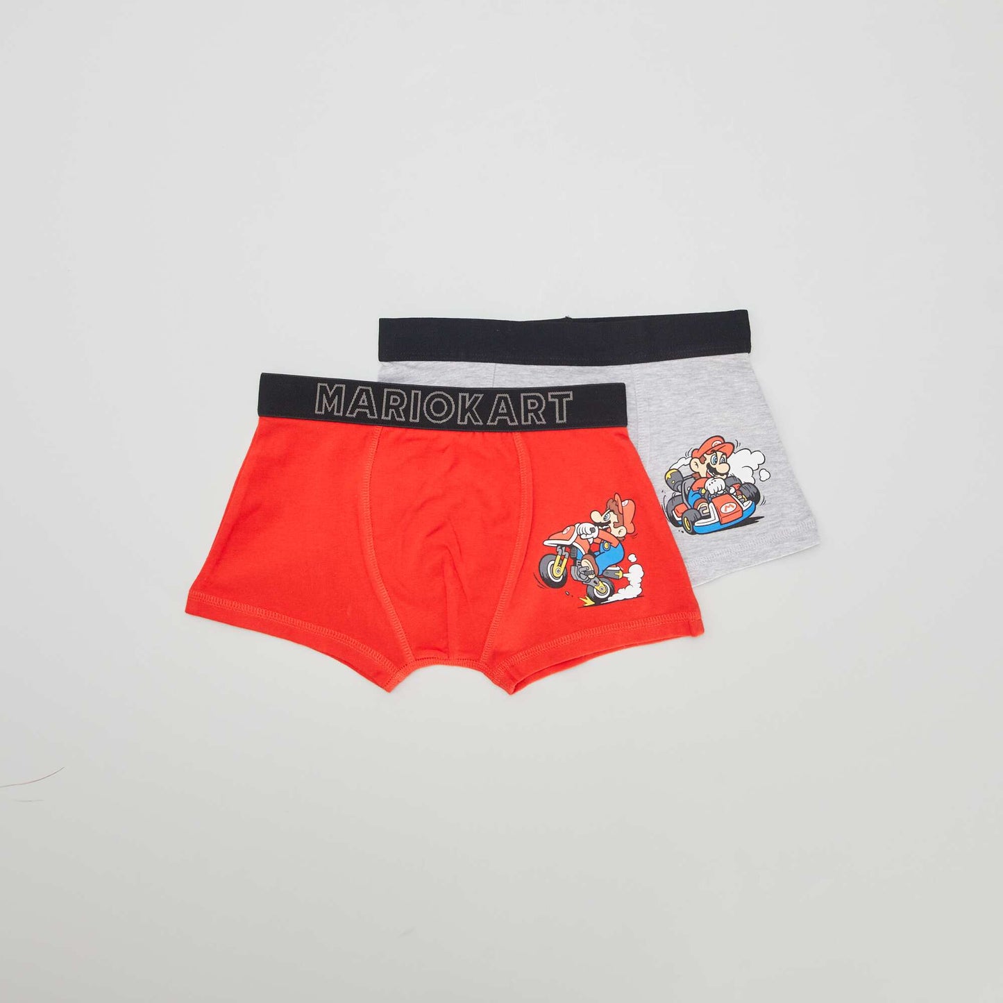 'Mario' boxer shorts - Pack of 2 GREY