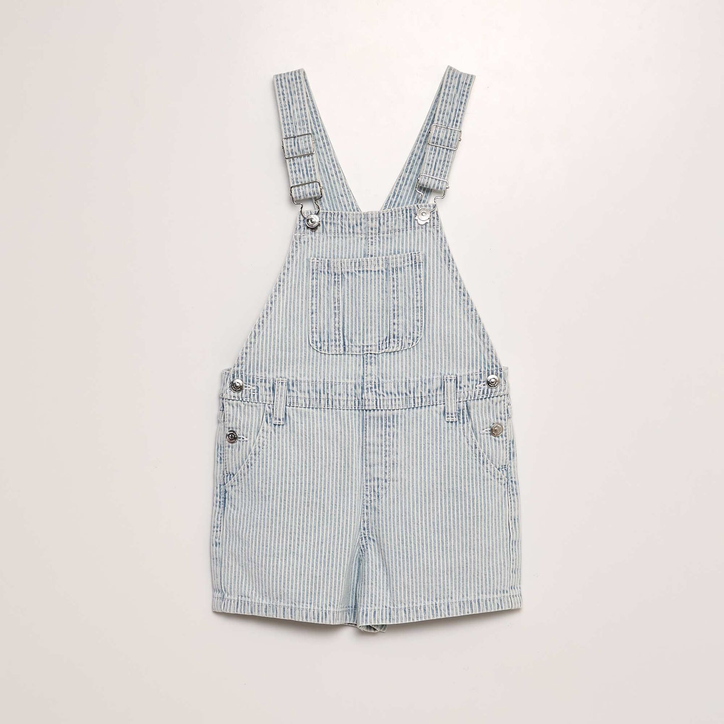 Dungaree shorts BLUE