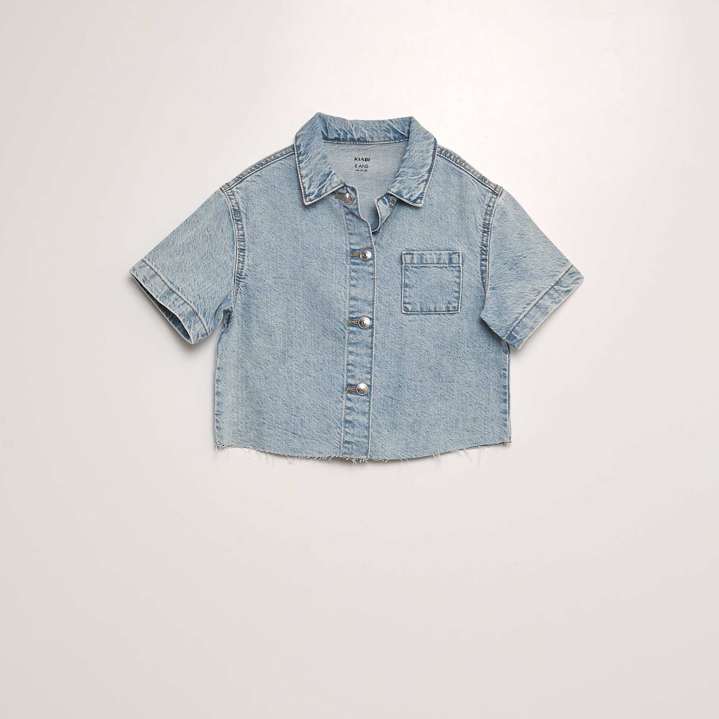 Denim shirt BLUE