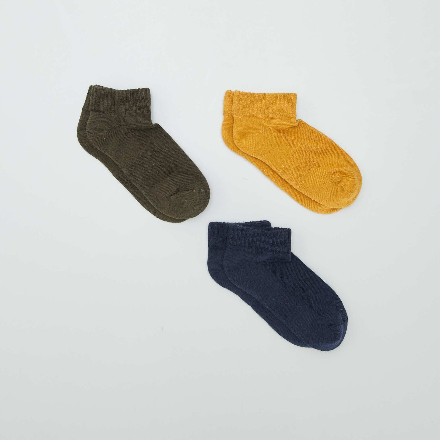 Short sports socks KHAKI