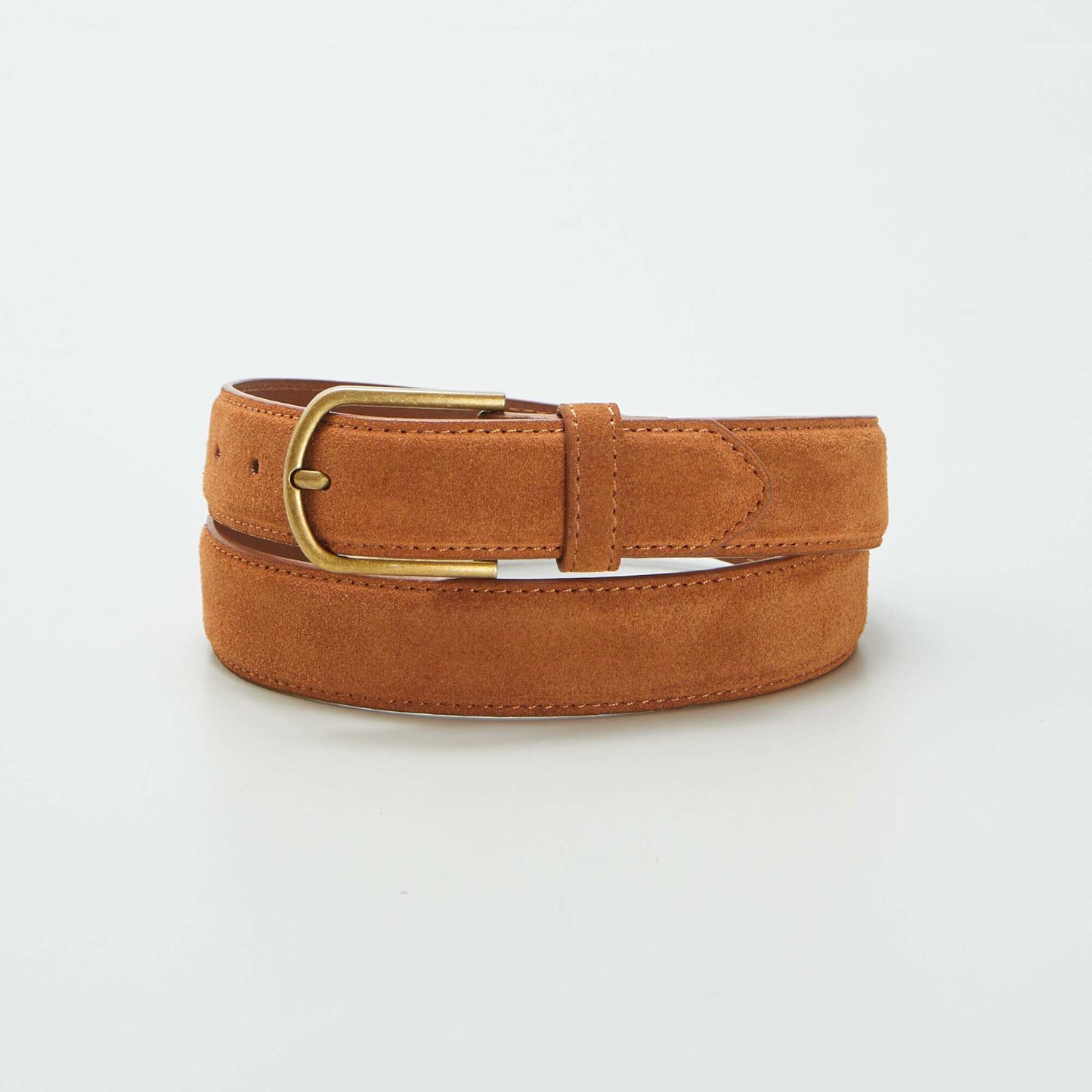 Leather belt BROWN