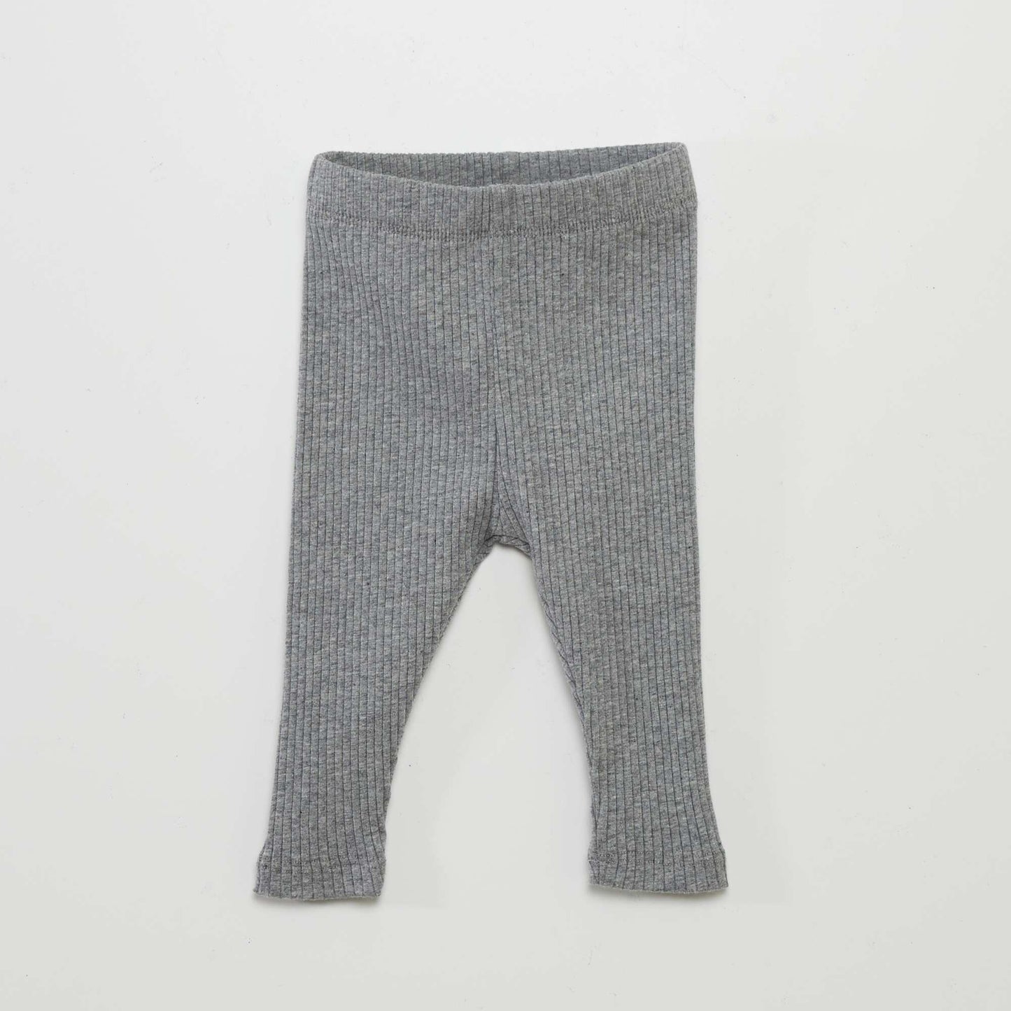 Pack of 2 ribbed leggings GREY