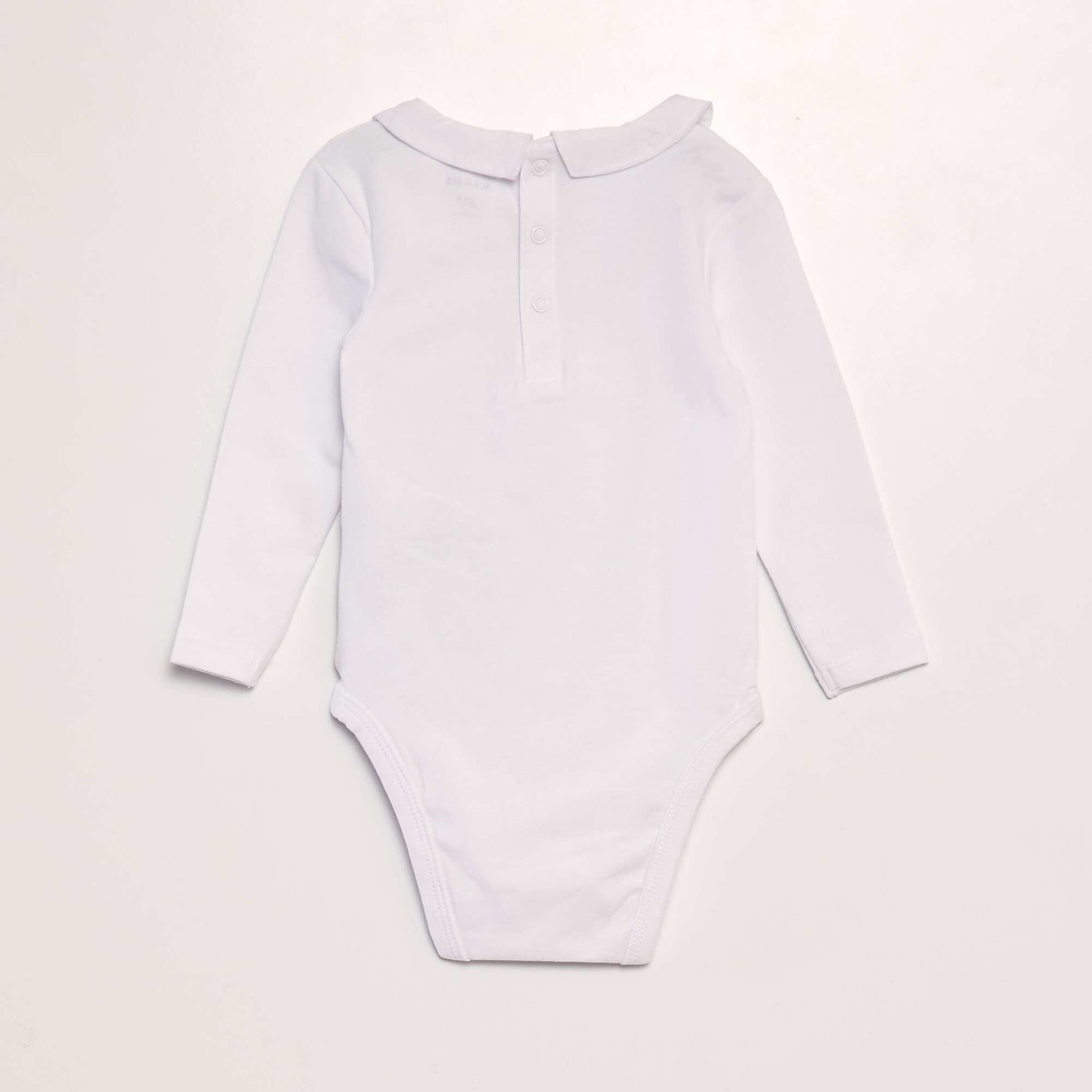 Pack of 2 stretch cotton bodysuits BLUE