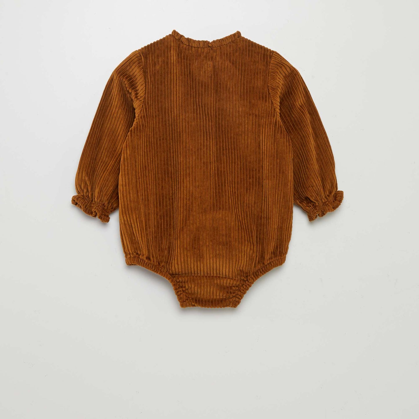 Corduroy romper suit BROWN