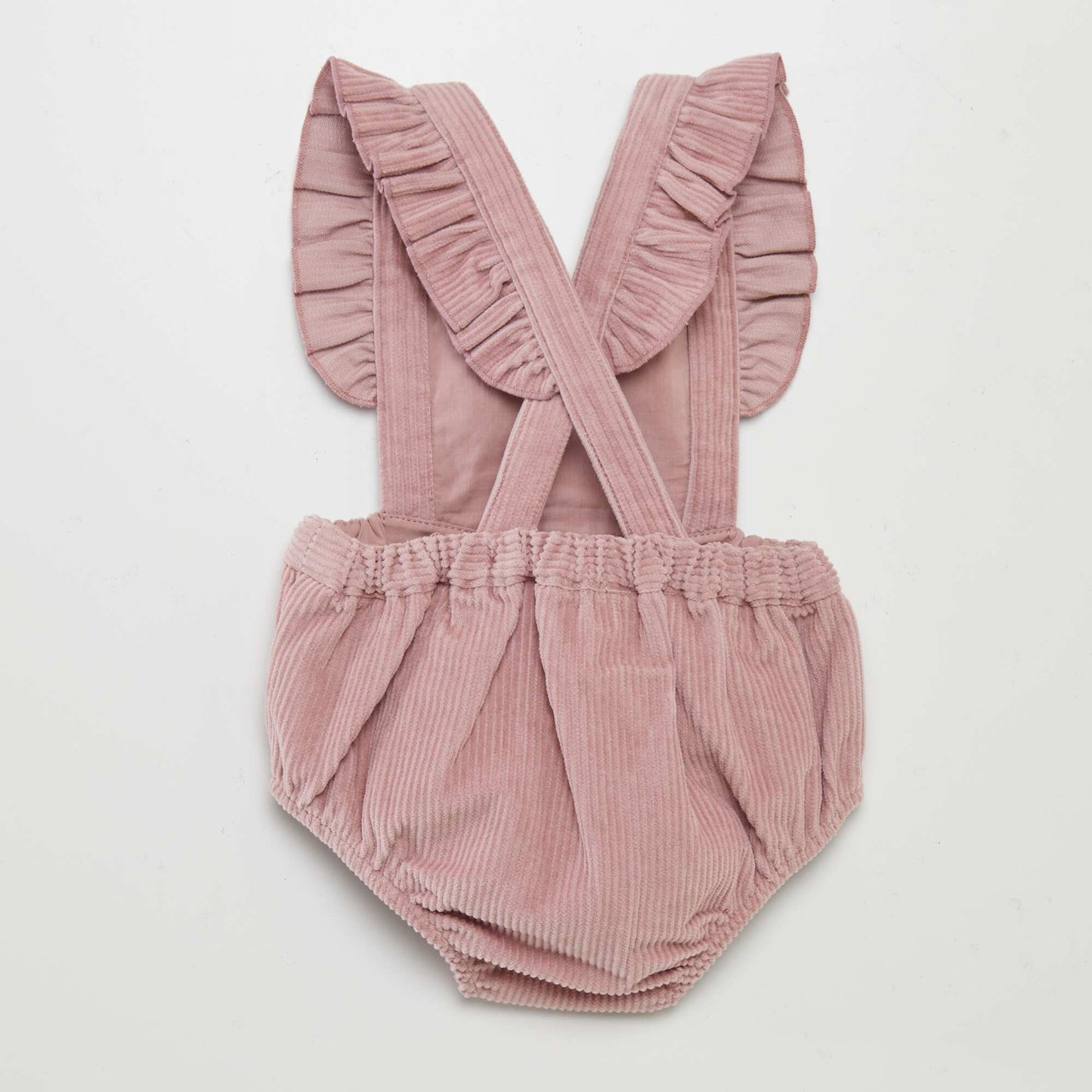 Corduroy romper suit PINK