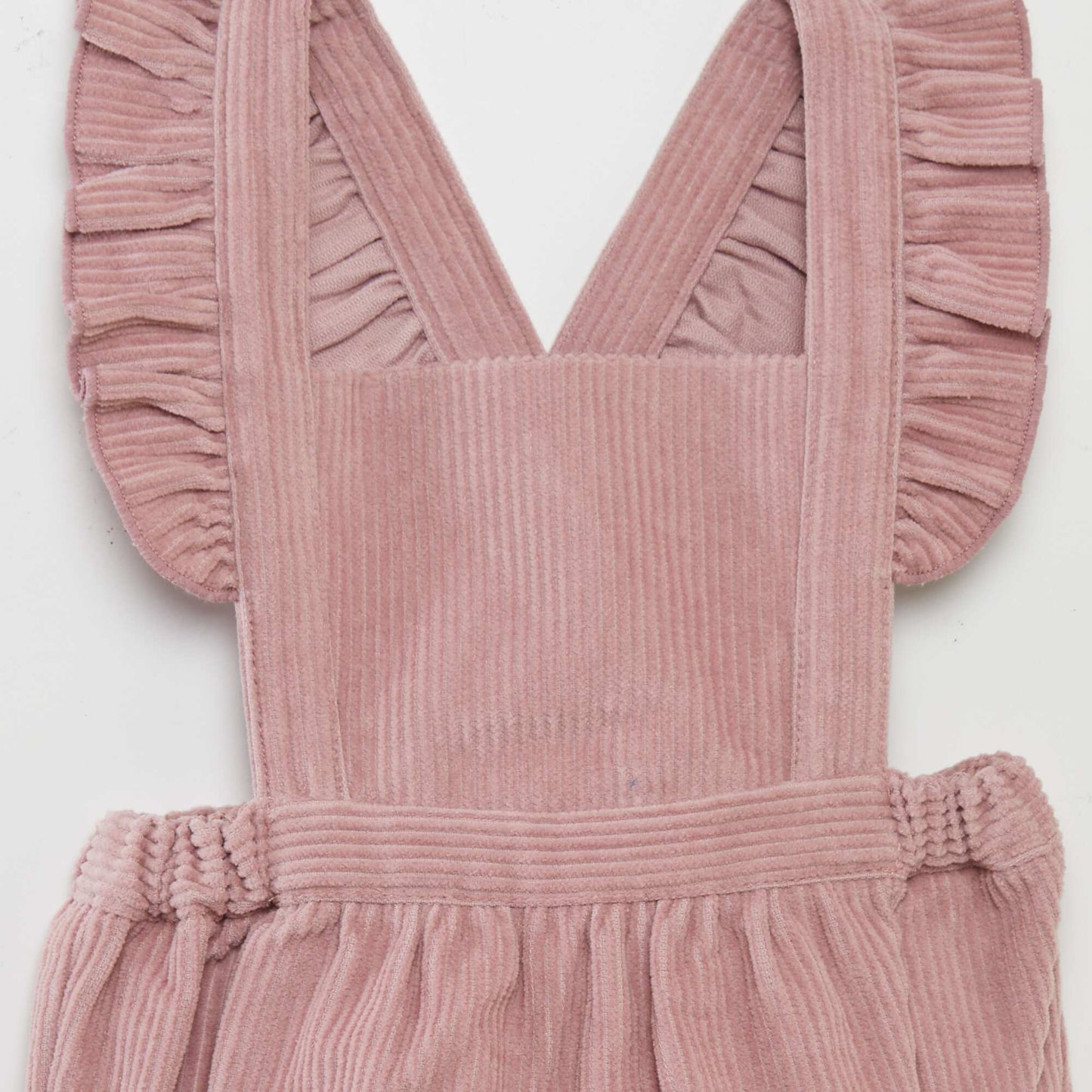 Corduroy romper suit PINK