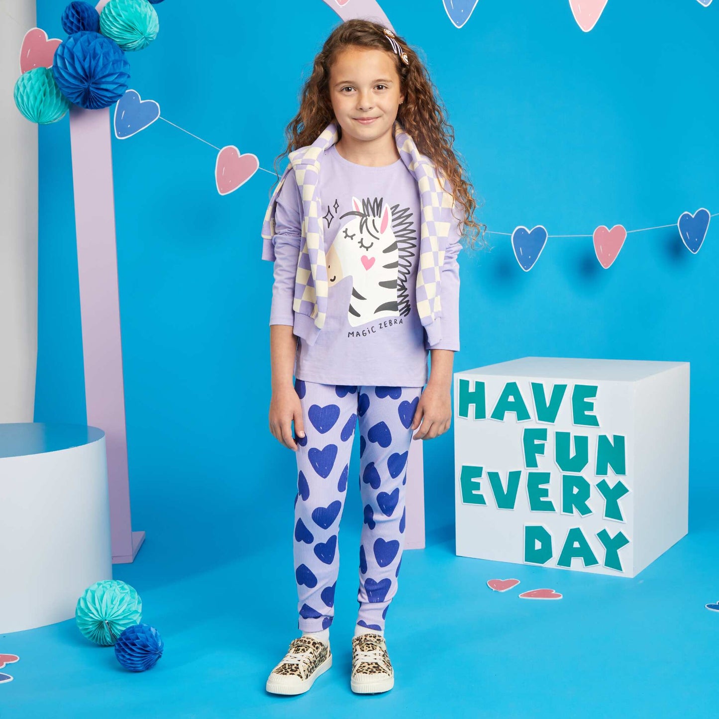 Long leggings - Graphik Edition PURPLE