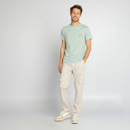 Multi-pocket trousers GREY