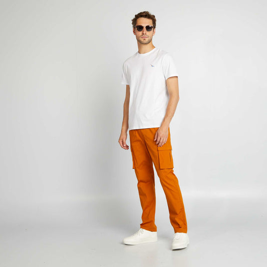 Multi-pocket trousers YELLOW