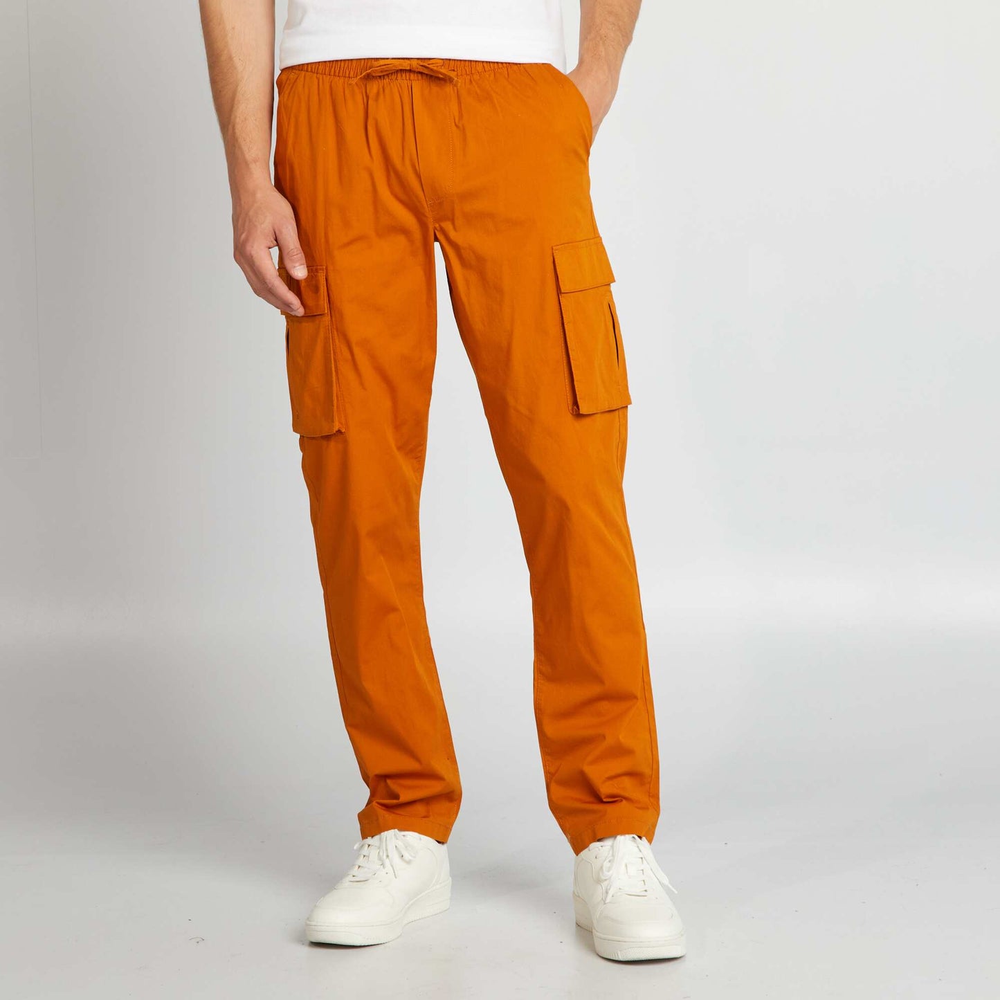 Multi-pocket trousers YELLOW