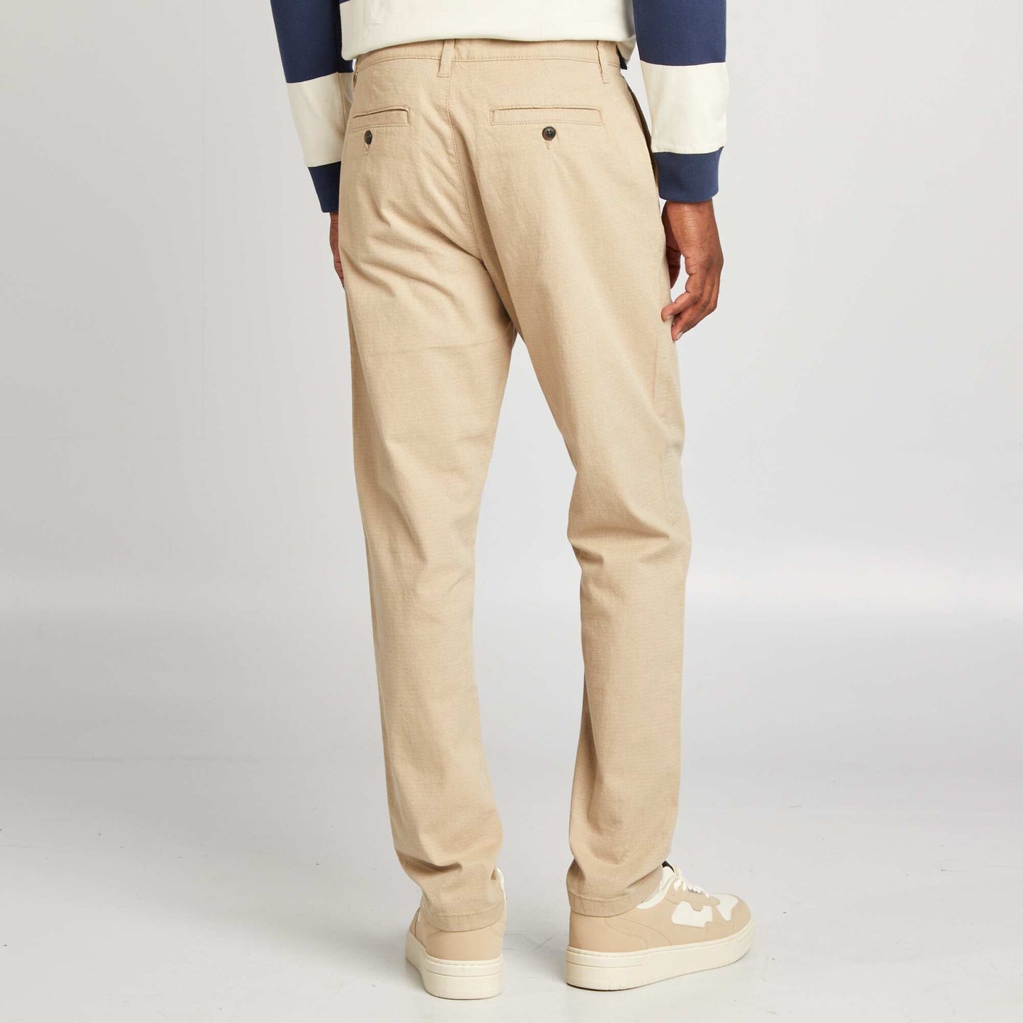 Slim-fit chinos BEIGE