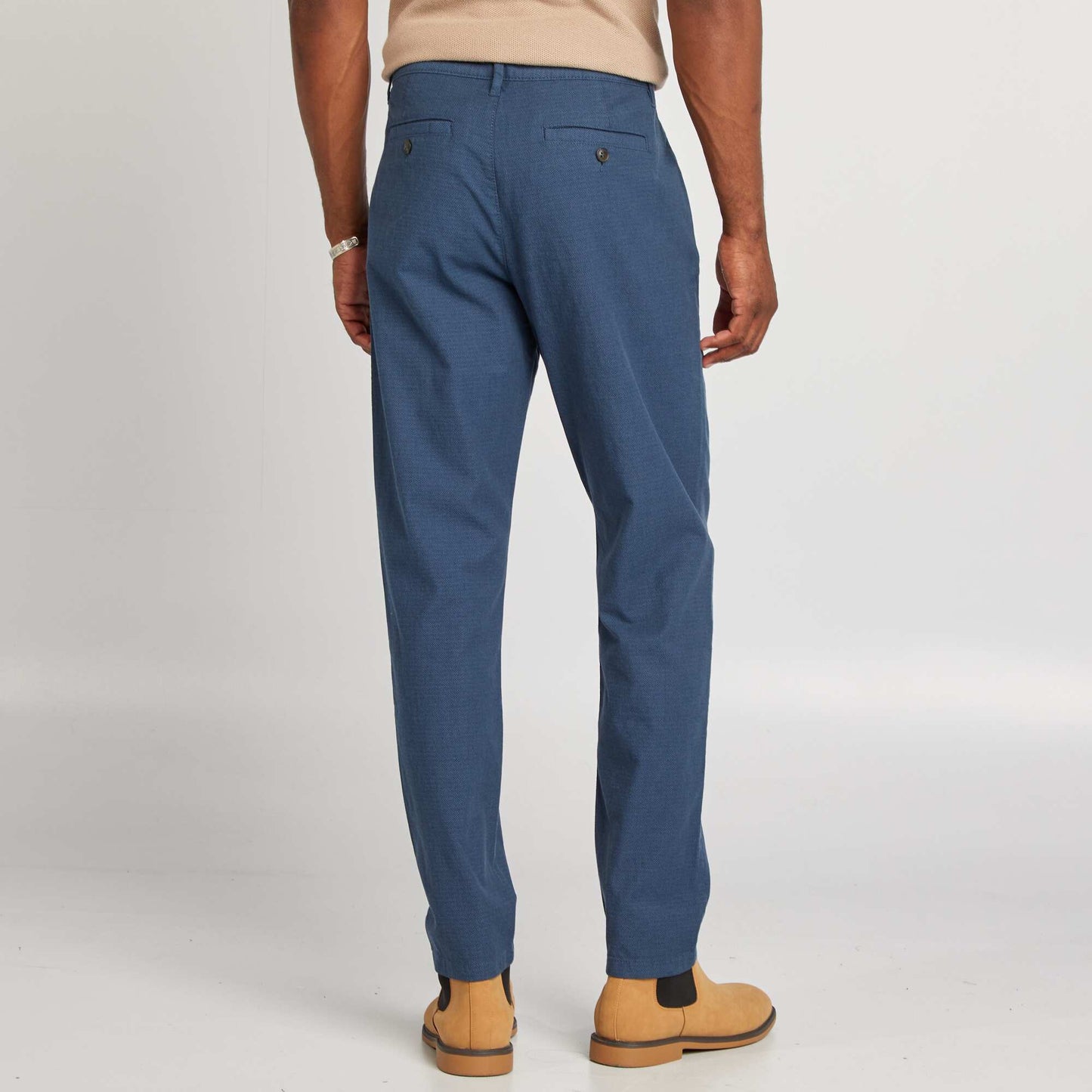 Slim-fit chinos BLUE