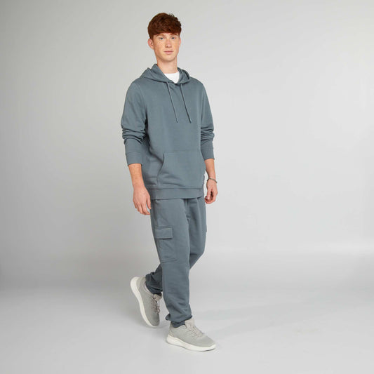 Joggers with side pockets GREY