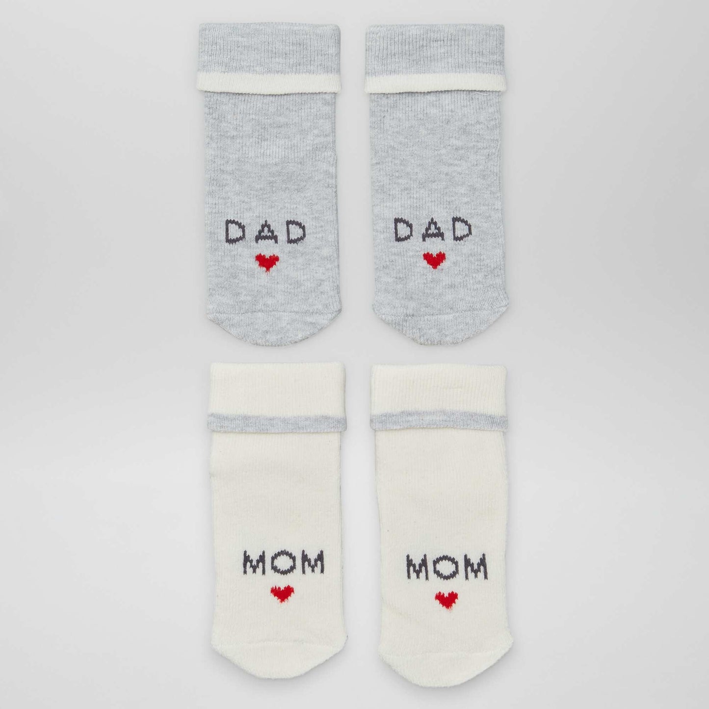 Pack of 2 pairs of socks GREY