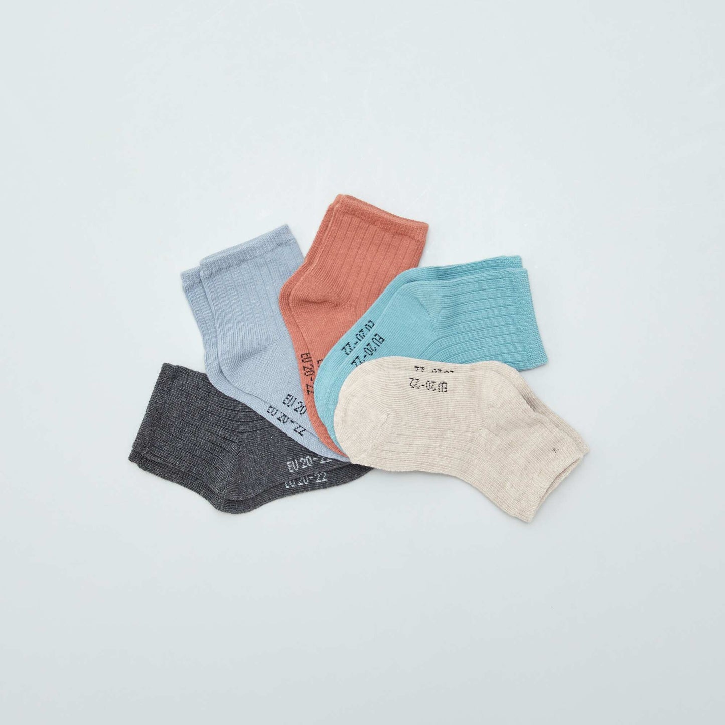 Pack of 3 pairs of socks BLUE