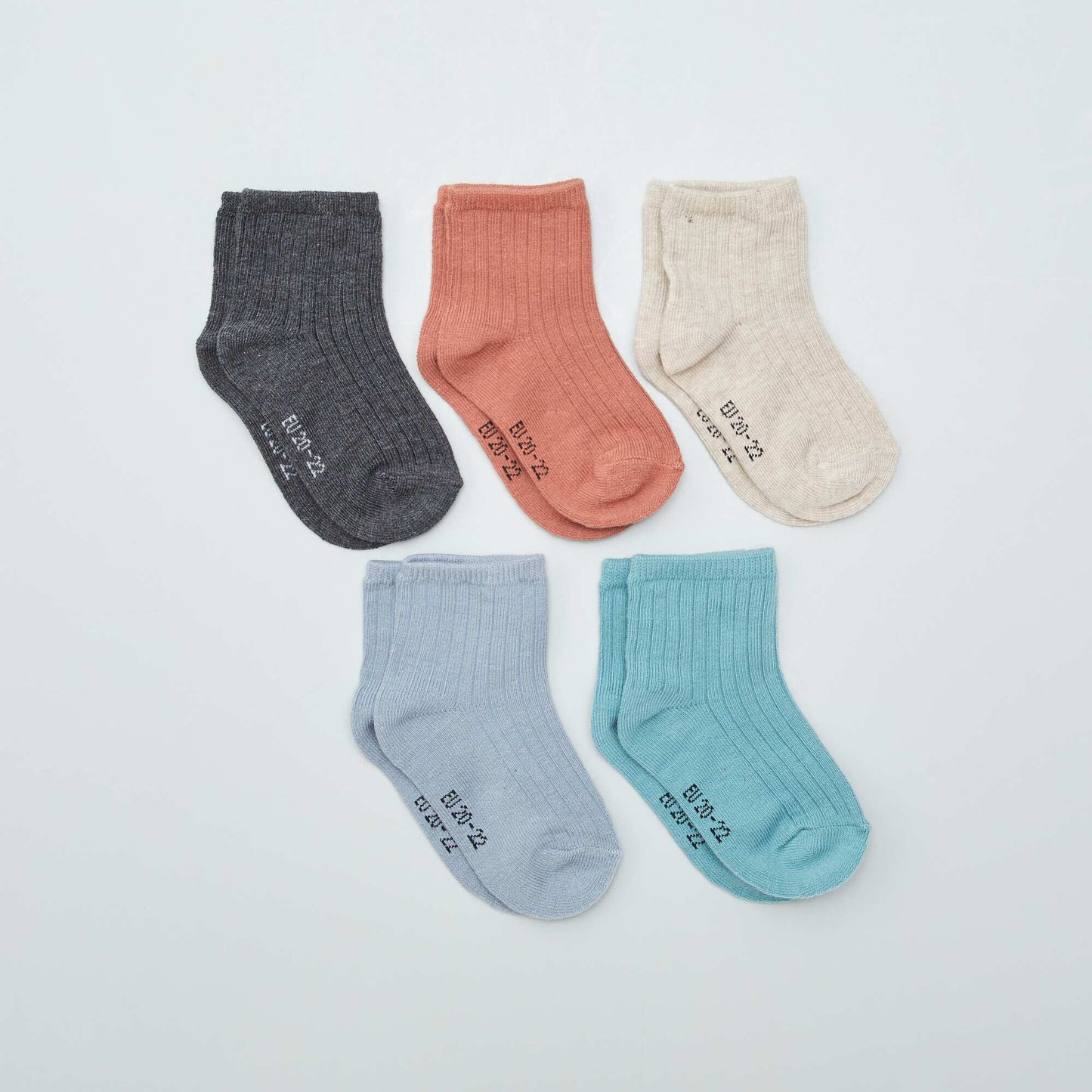 Pack of 3 pairs of socks BLUE