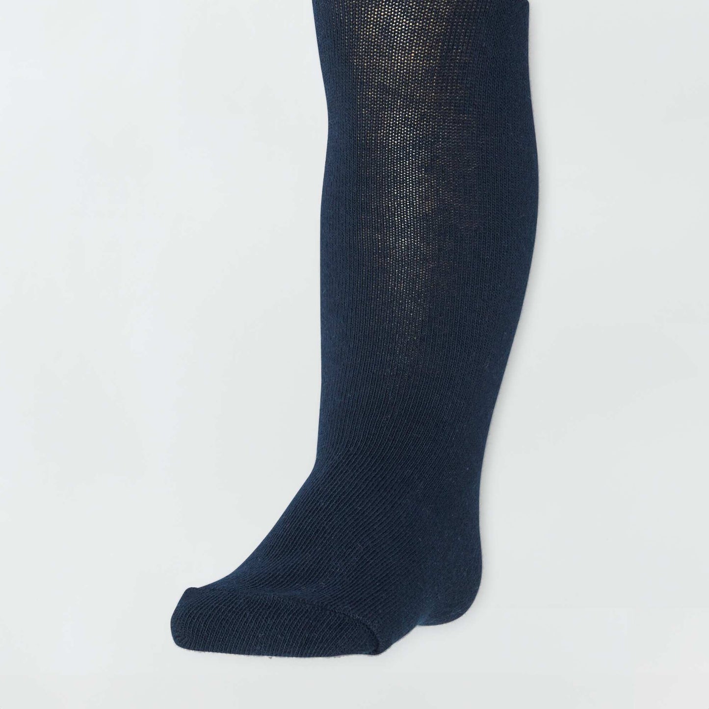 Plain warm tights blue