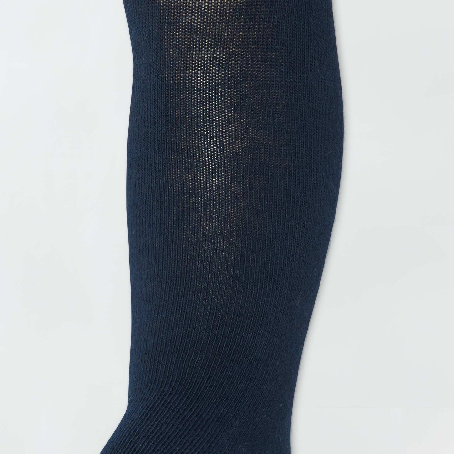 Plain warm tights blue