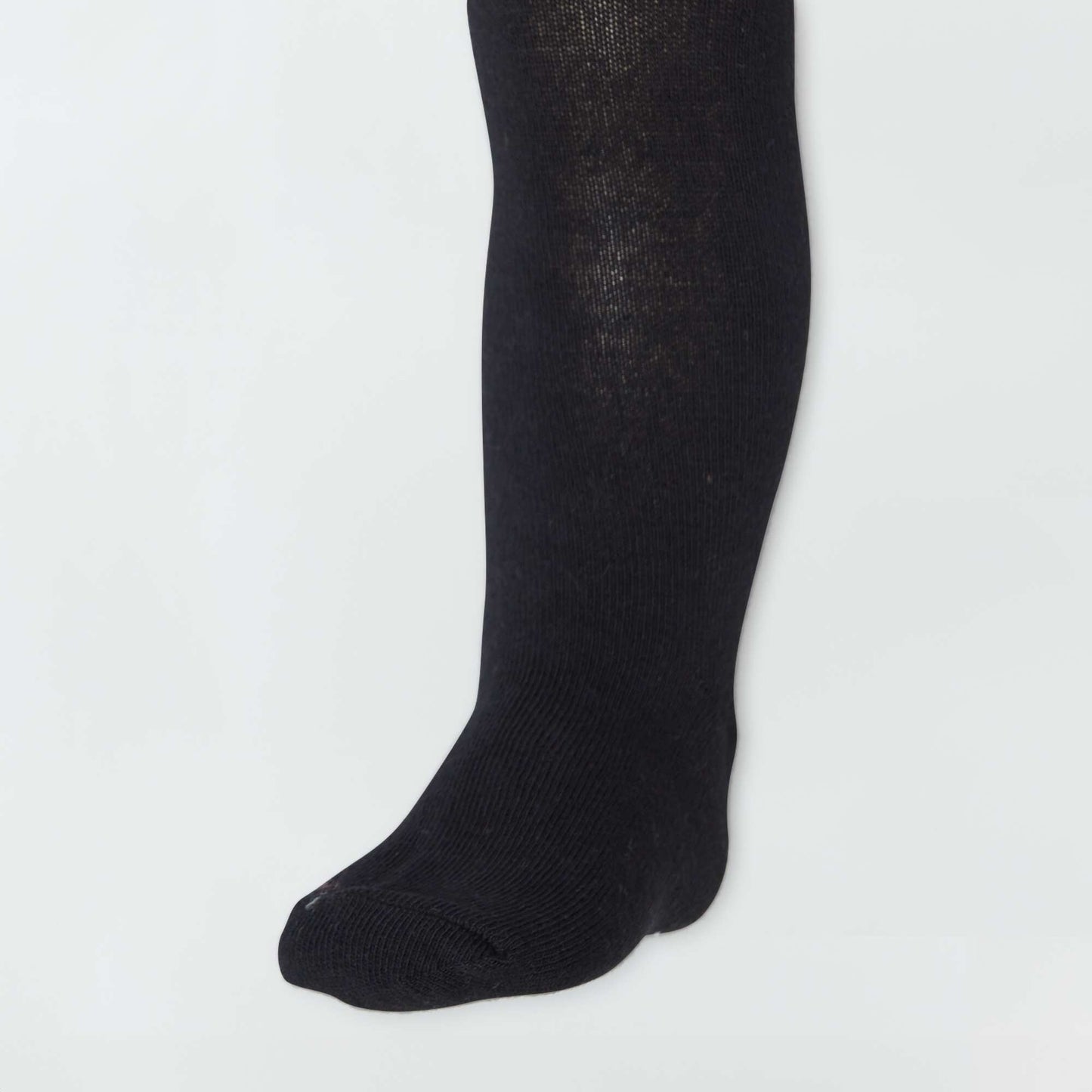 Pack of 2 pairs of warm tights BLACK