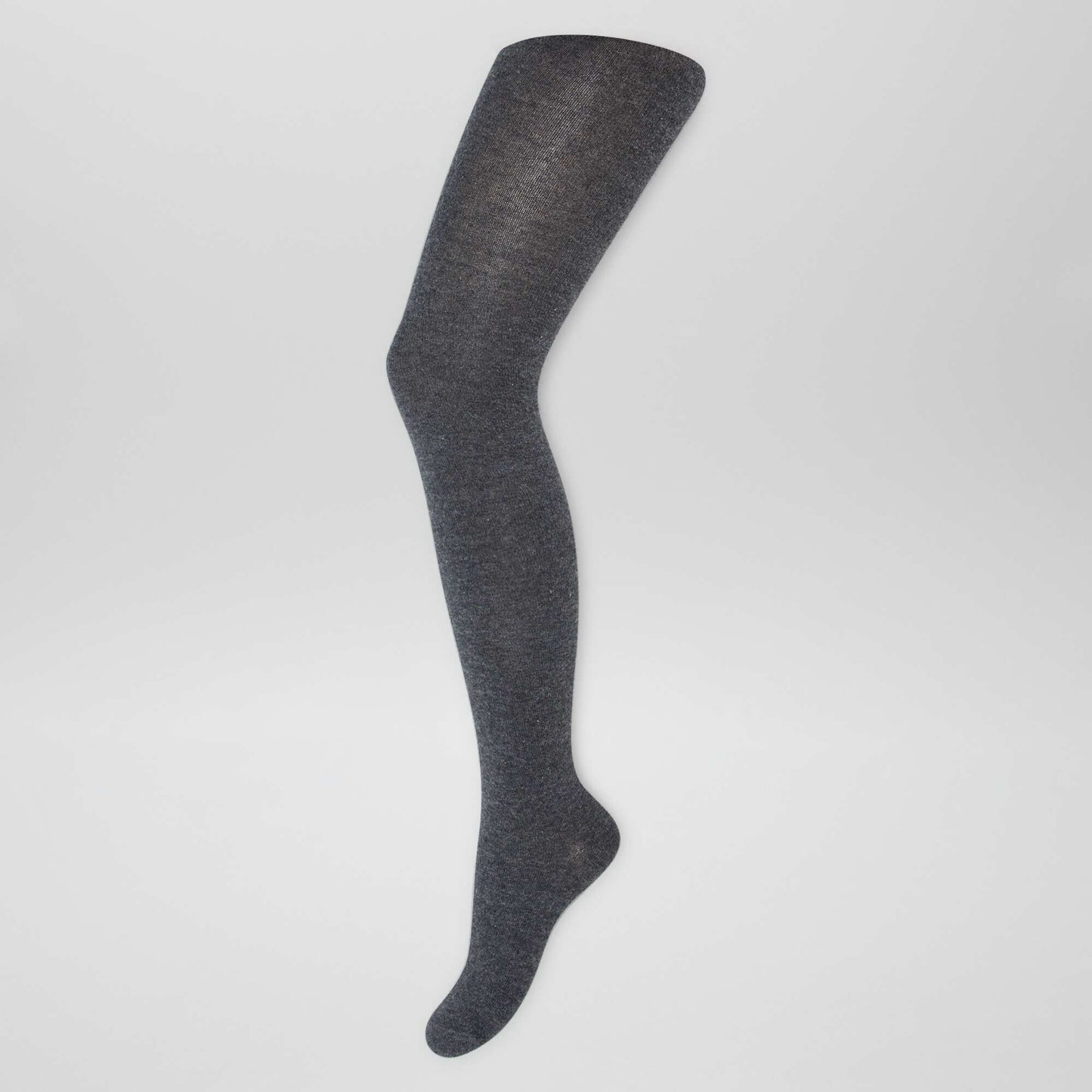 Pack of 2 pairs of warm tights GREY