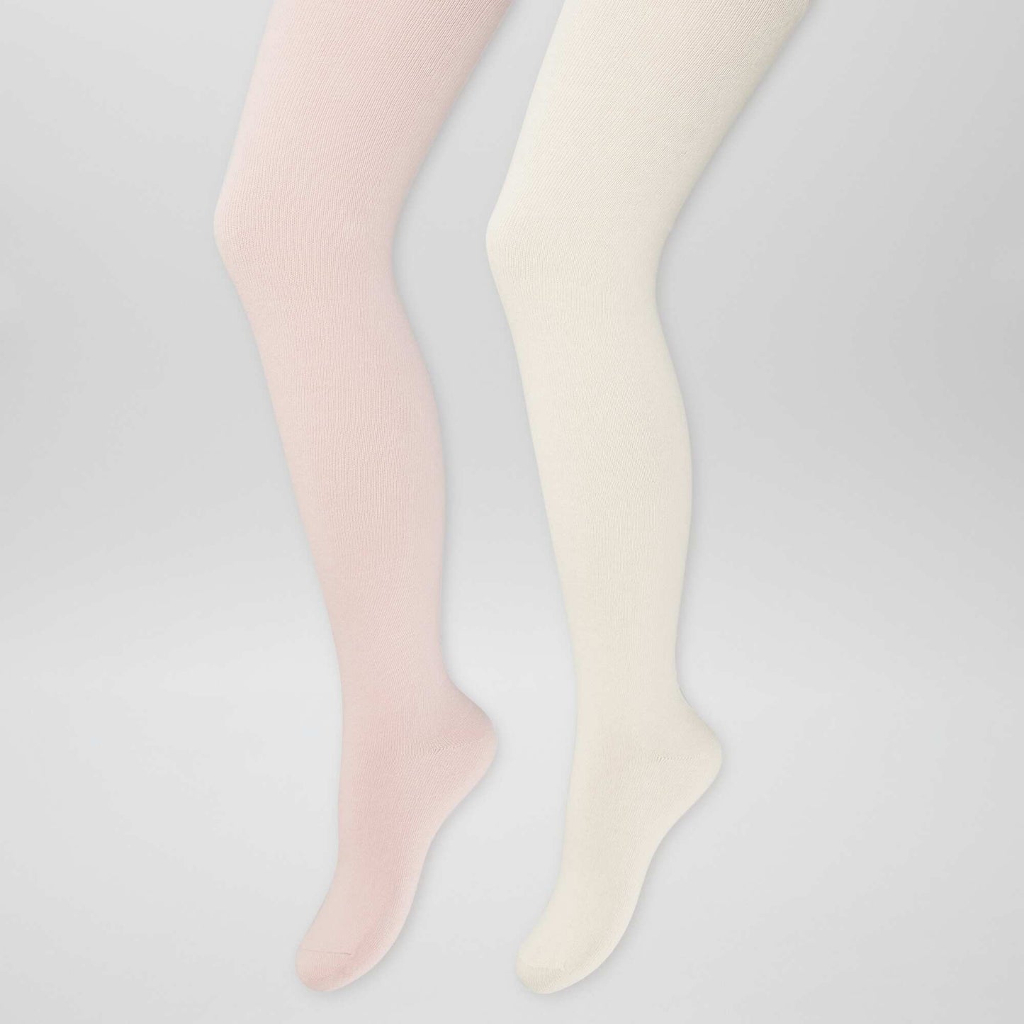 Pack of 2 pairs of warm tights PINK