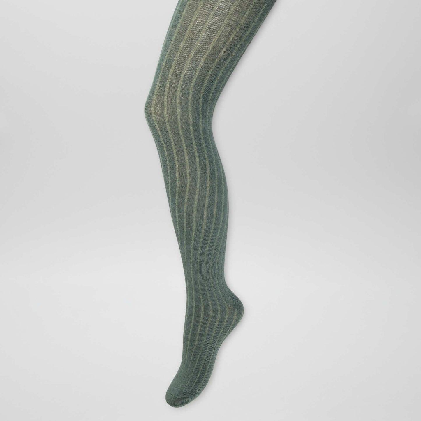 Plain warm tights GREEN