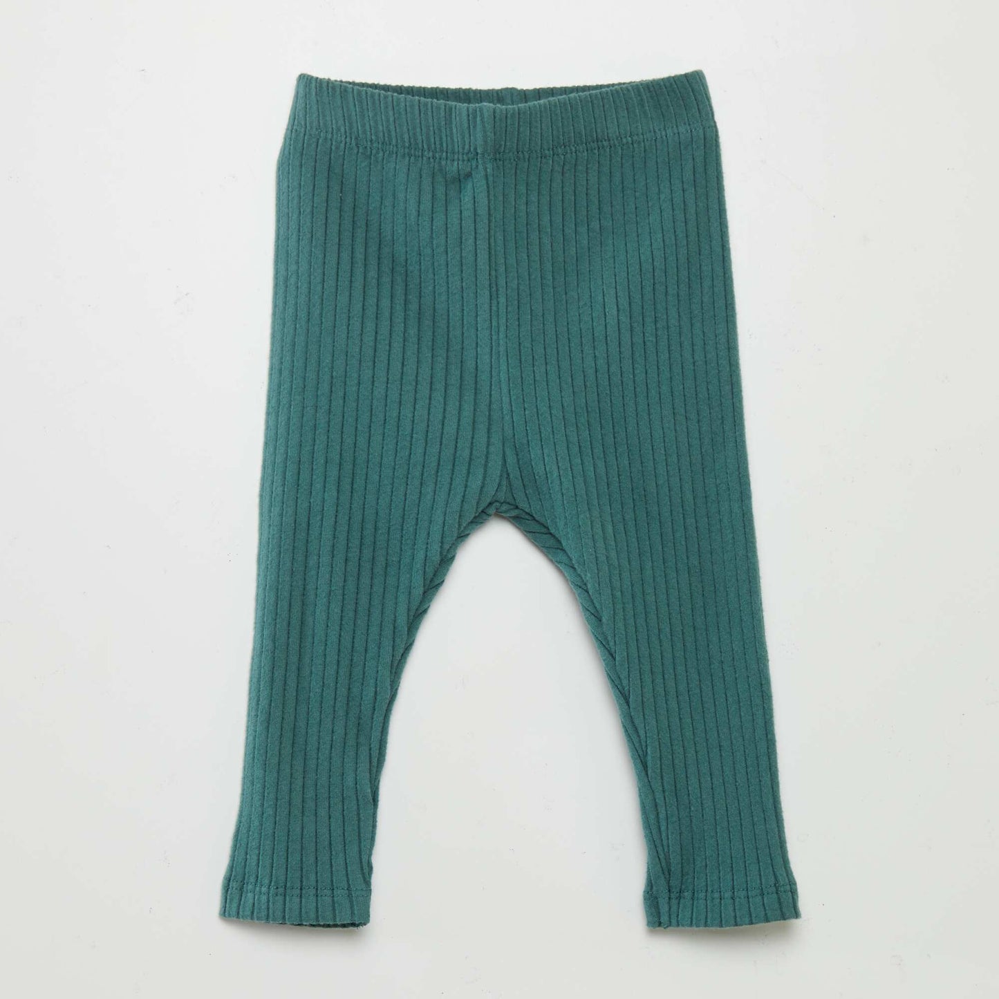 Sweatshirt and ribbed leggings set - 2-piece set GREEN