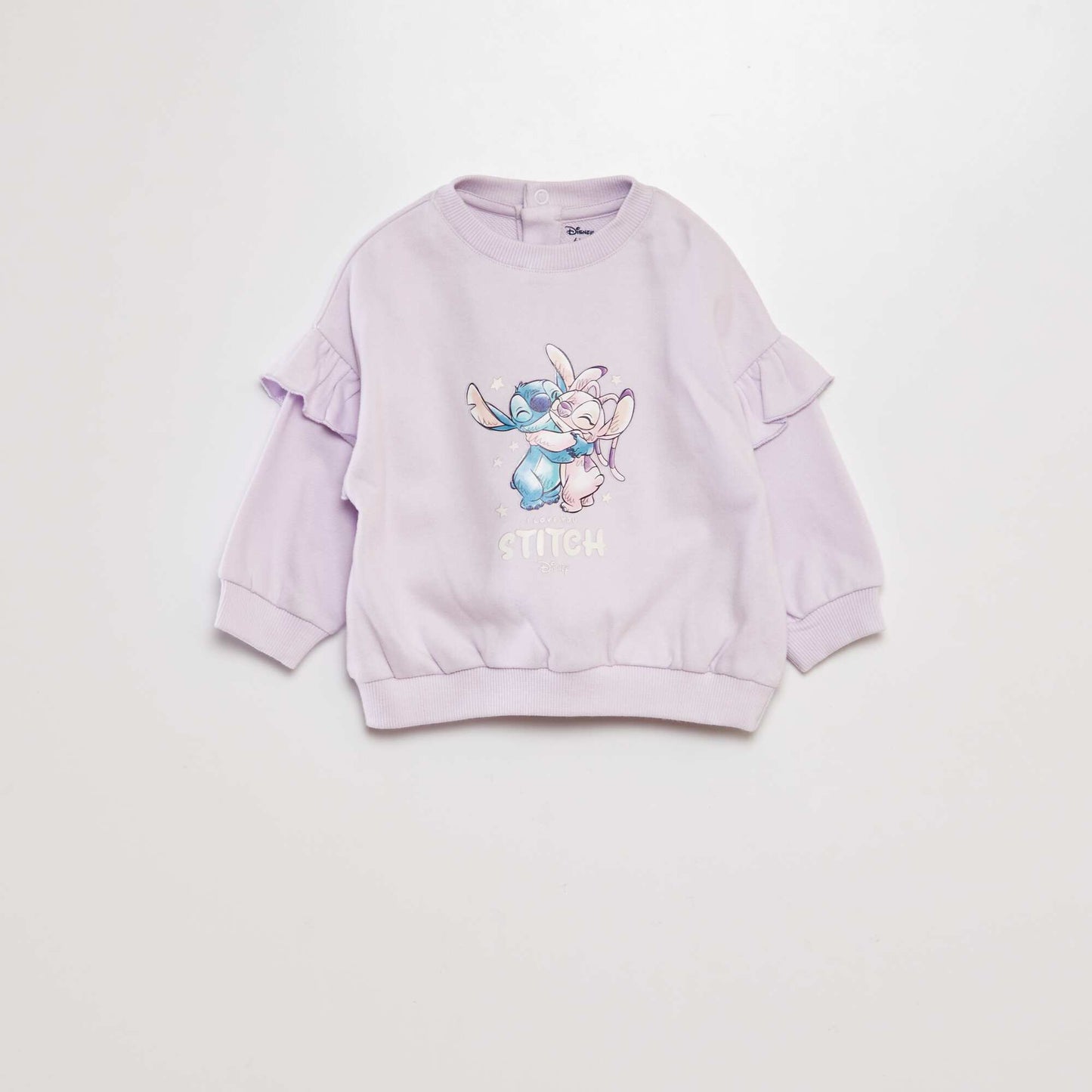 Disney ruffled sweatshirt PURPLE