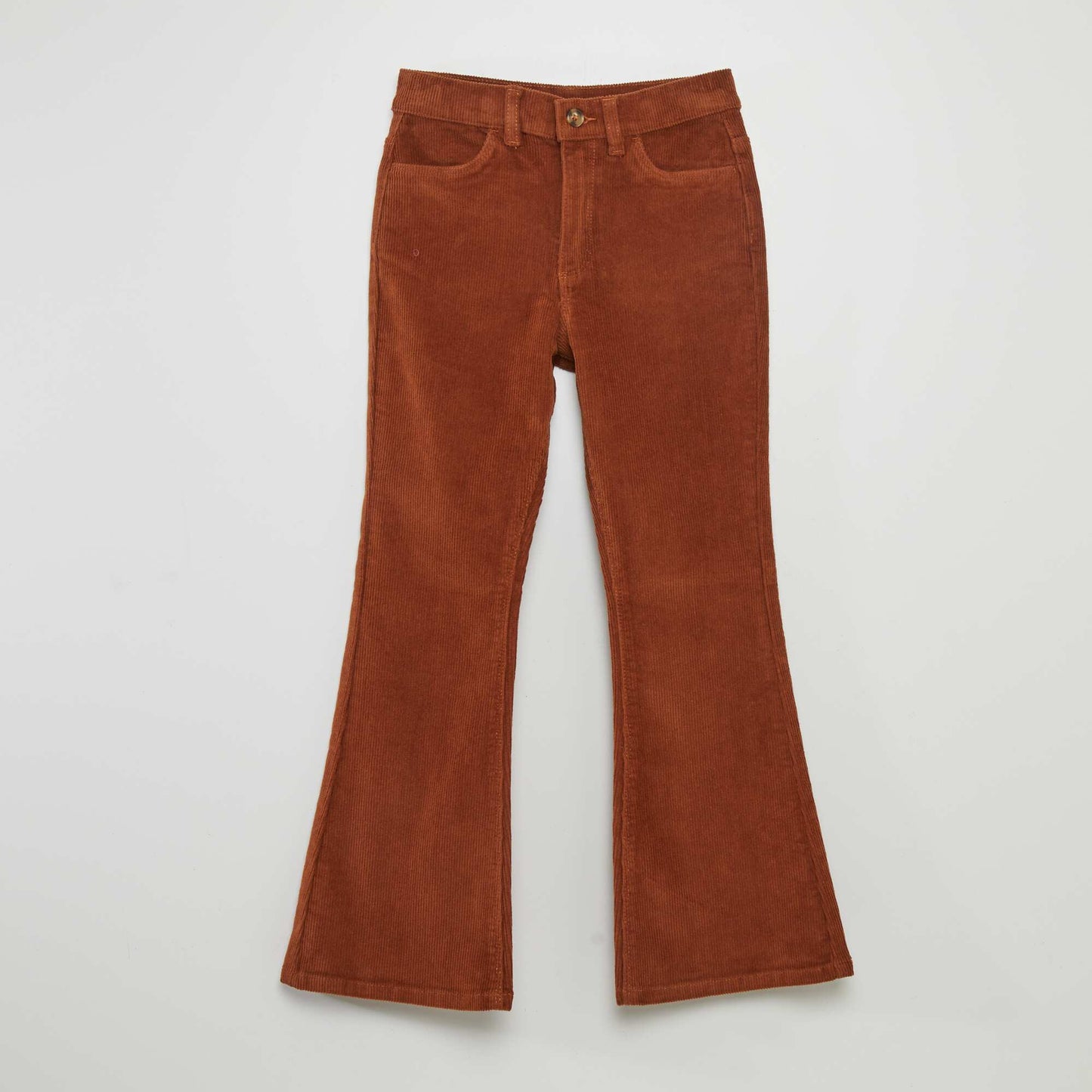 Corduroy trousers BROWN