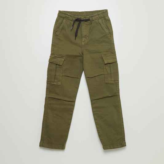 Multi-pocket trousers KHAKI