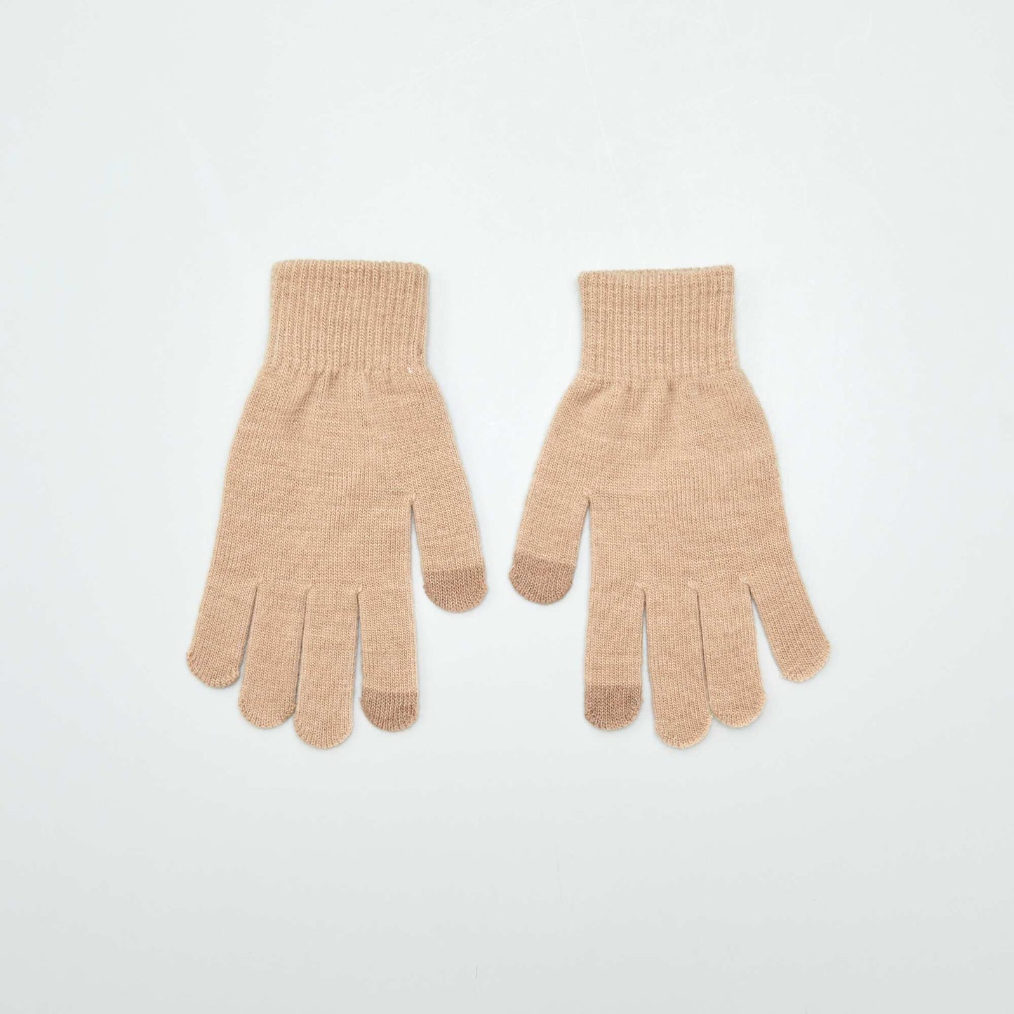 Pack of 2 pairs of gloves BROWN