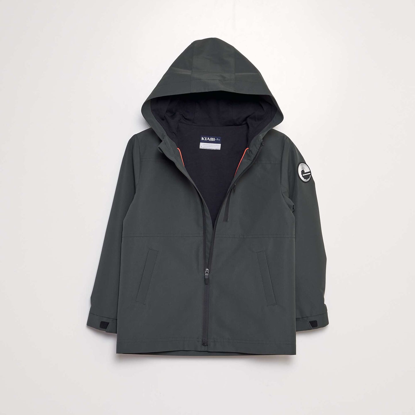 Lightweight hooded parka GREEN