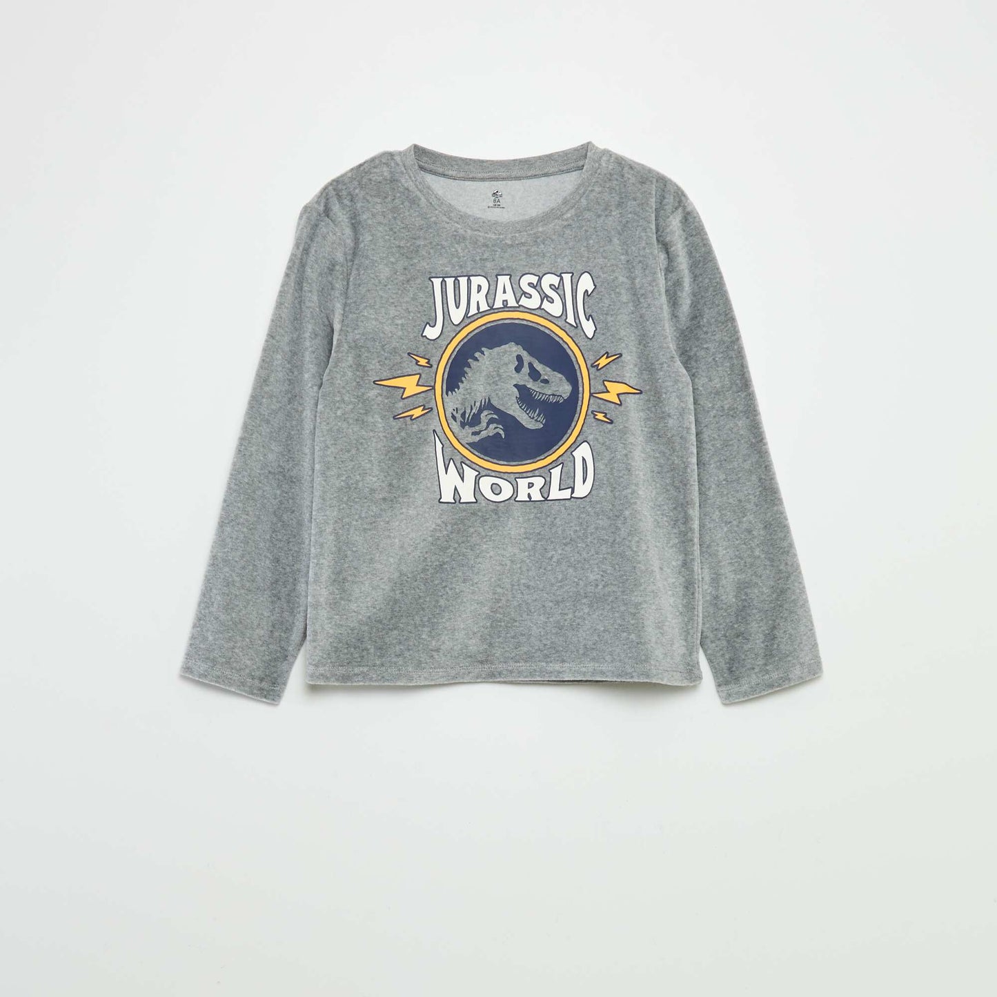 Jurassic World velour pyjamas - 2-piece set GREY