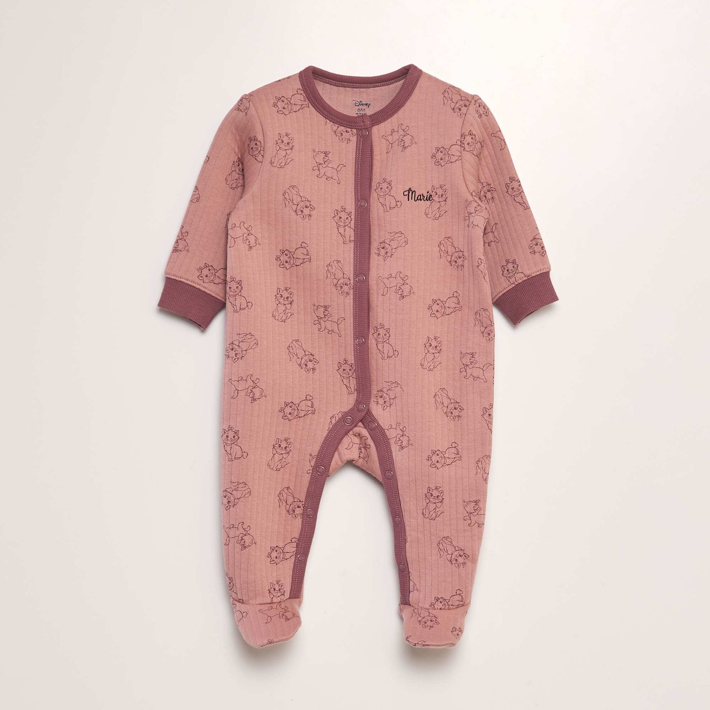 Disney Marie heavy sleepsuit PINK