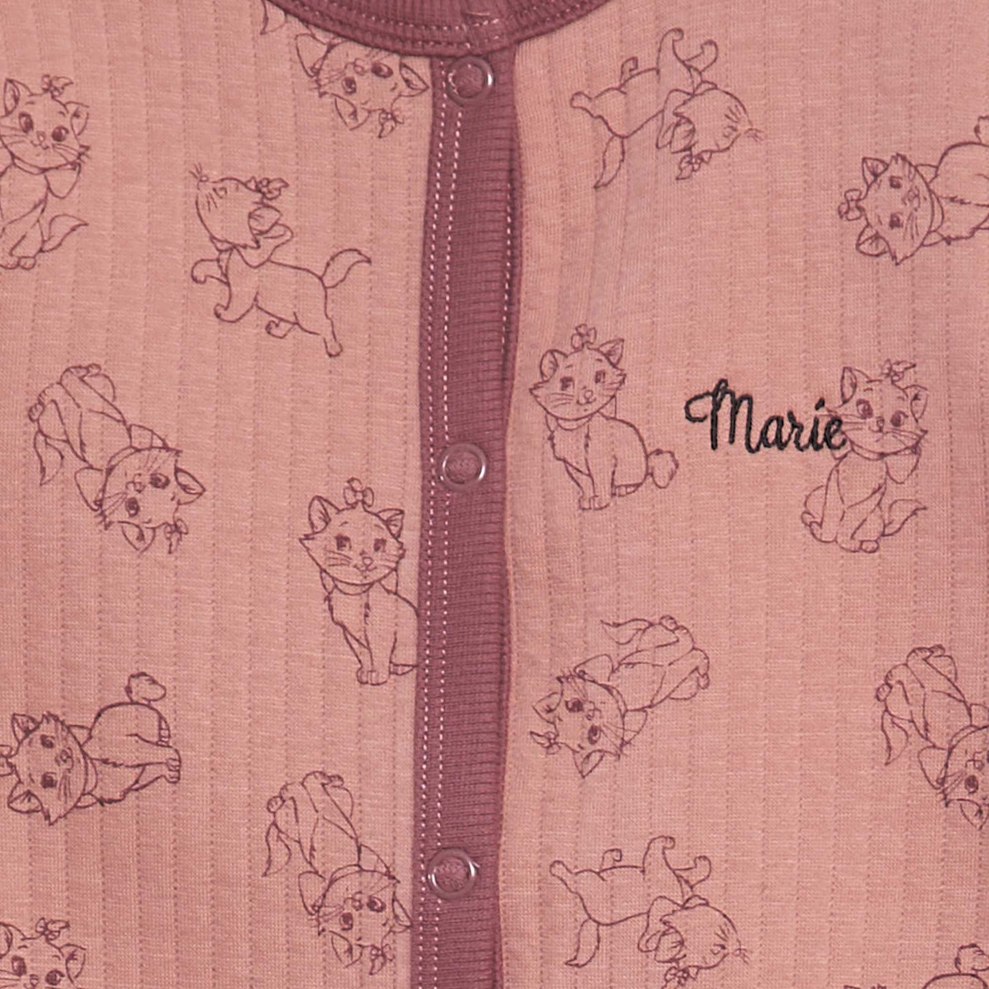 Disney Marie heavy sleepsuit PINK