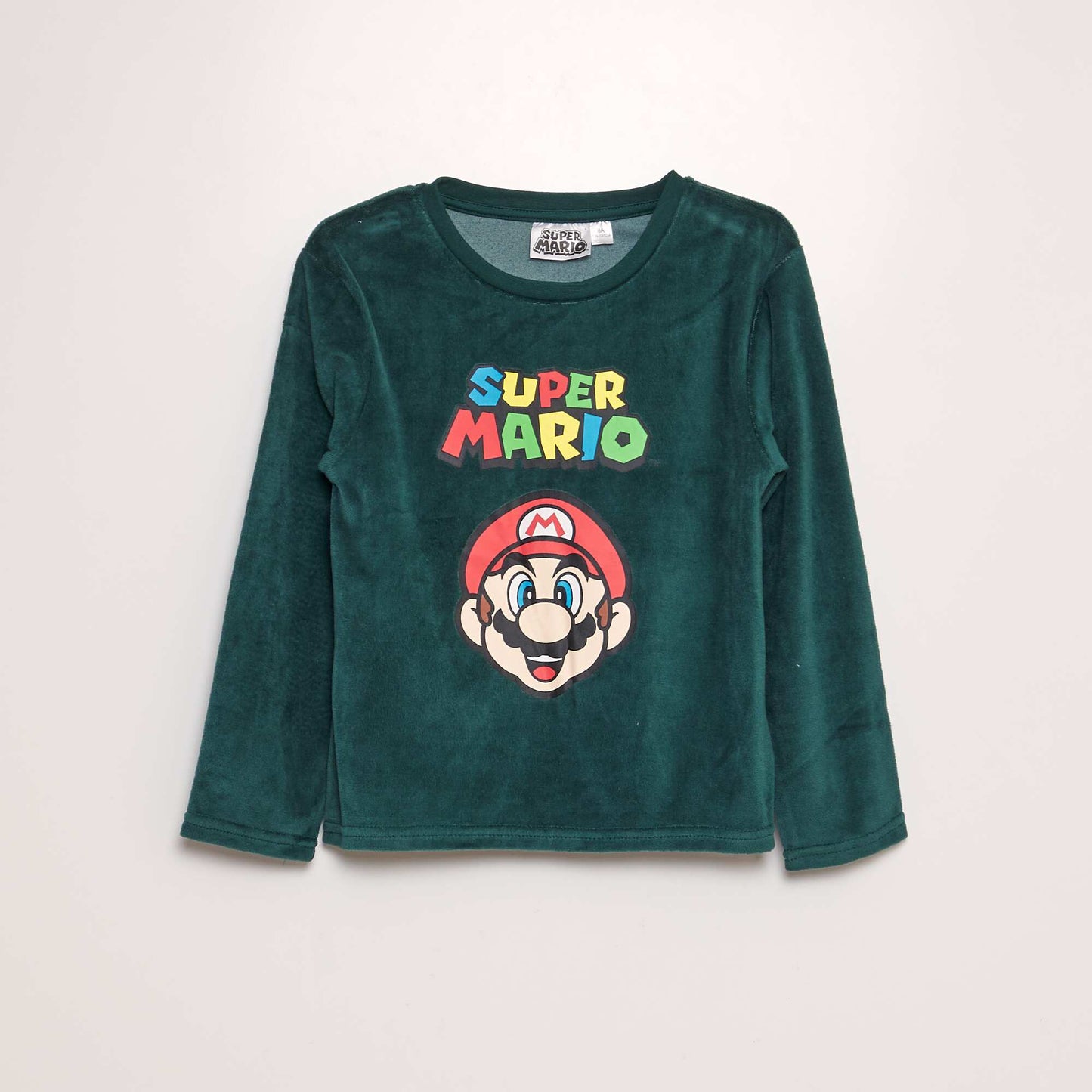 'Mario Bros.' fleece pyjamas - 2-piece set GREEN