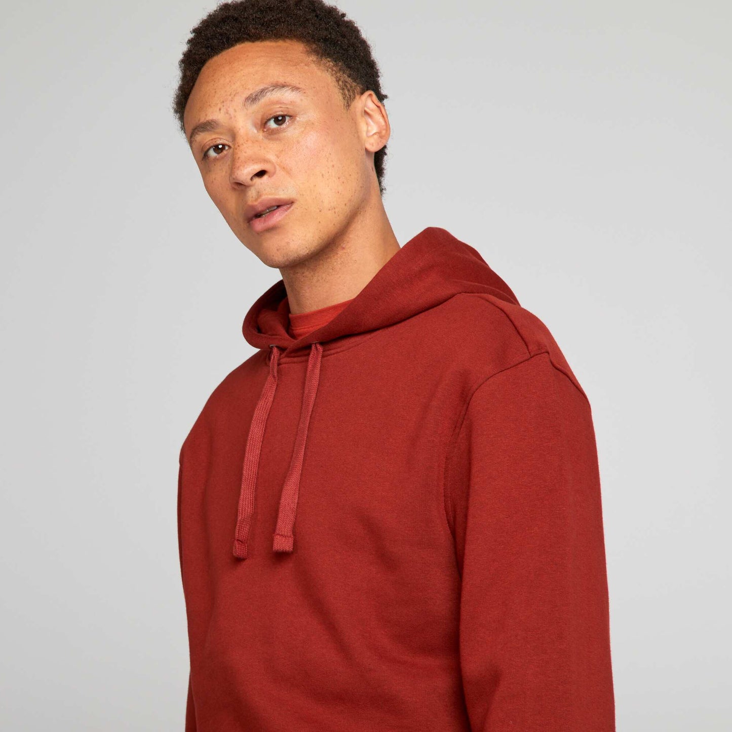 Plain hoodie ORANGE