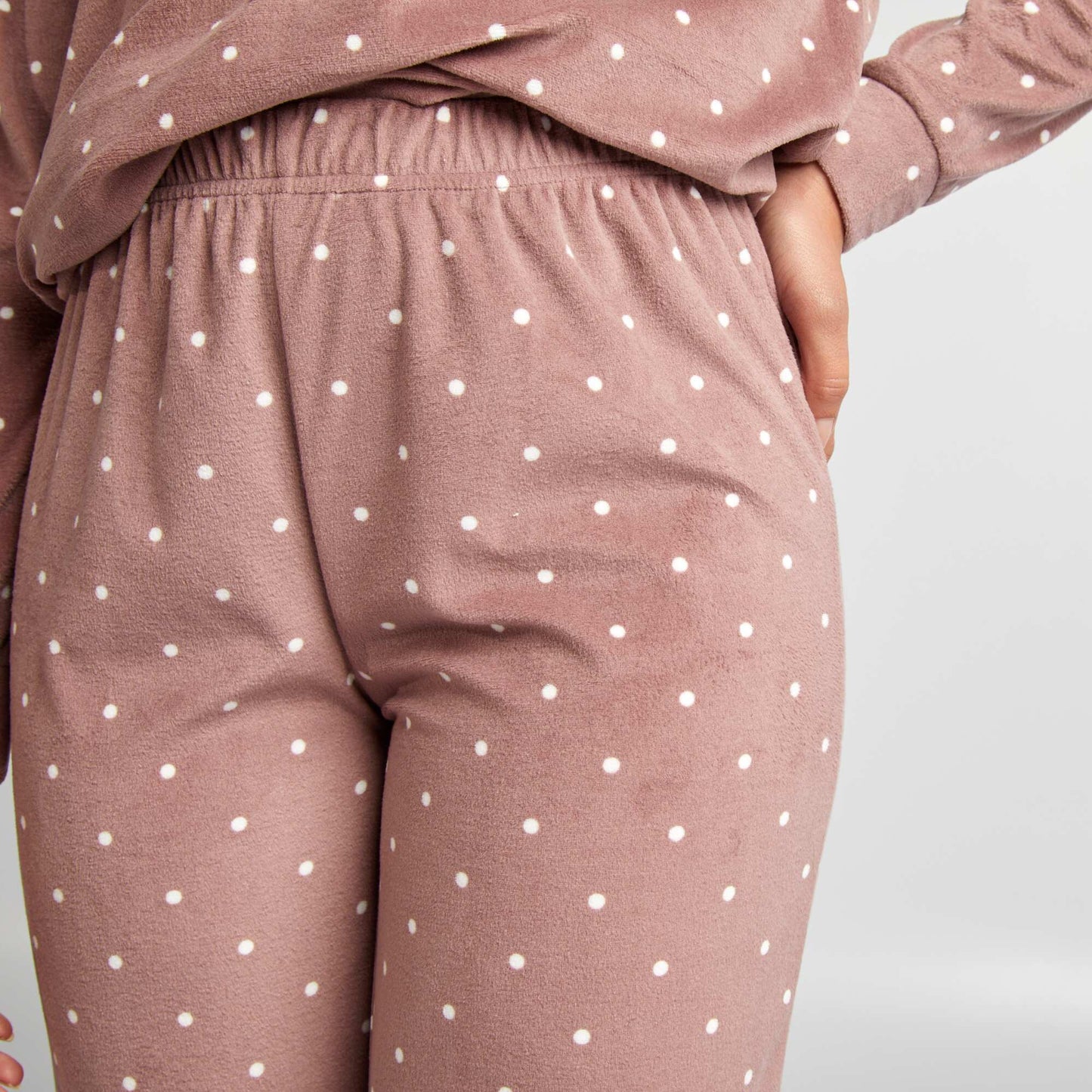 Printed 2-piece pyjama set PINK