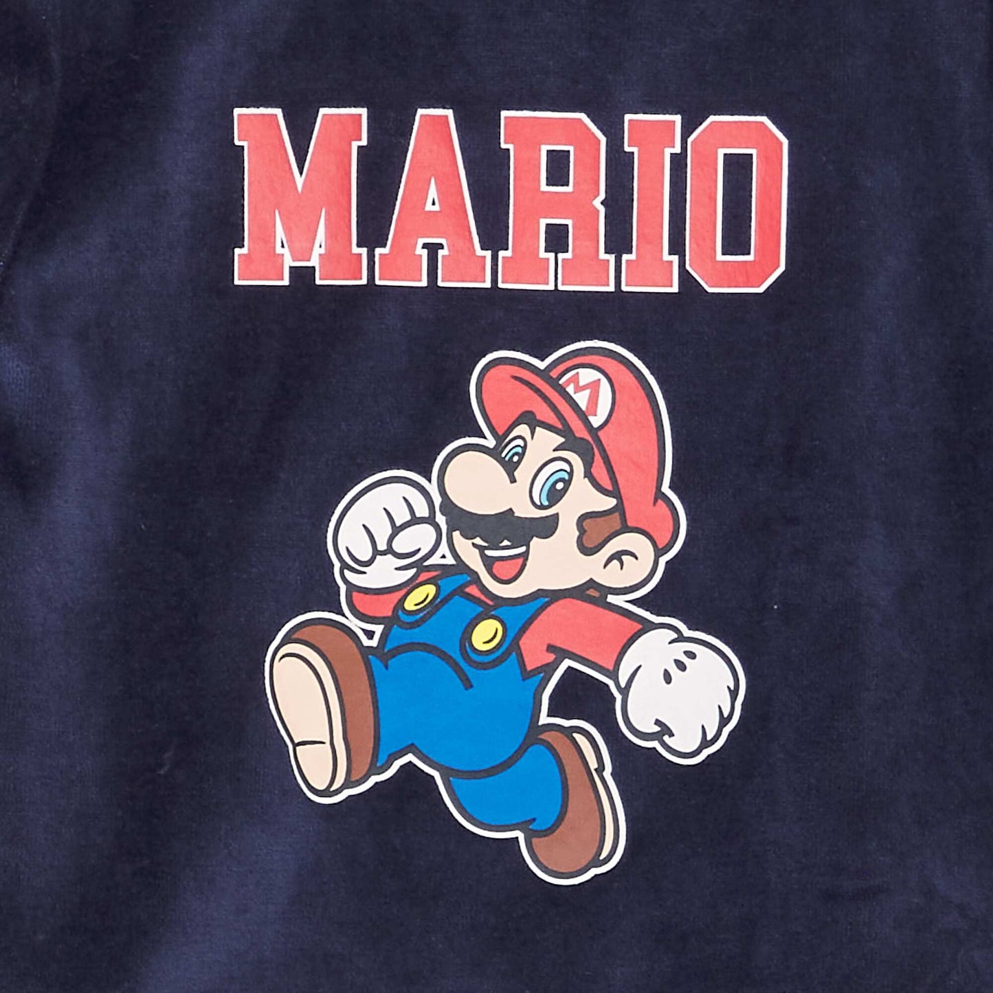 'Mario' velour pyjama set - 2-piece set BLUE