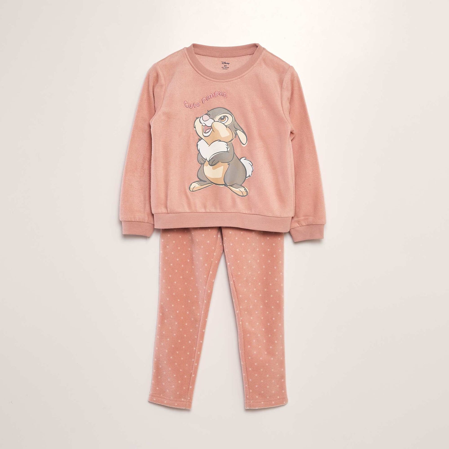 Disney Thumper pyjama set PINK