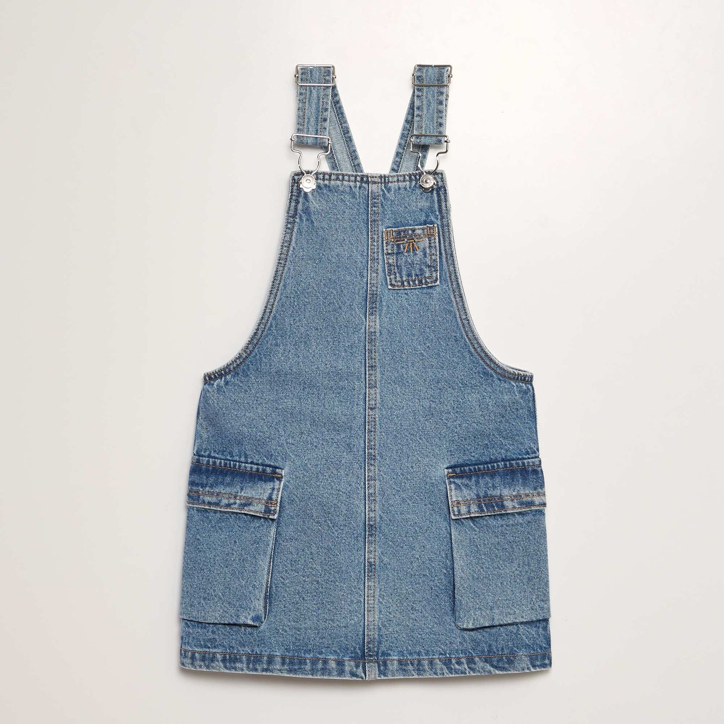 Dungaree dress BLUE