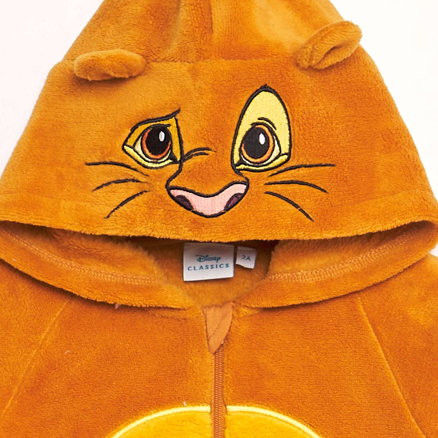 'Lion King' fleece sleep onesie BEIGE