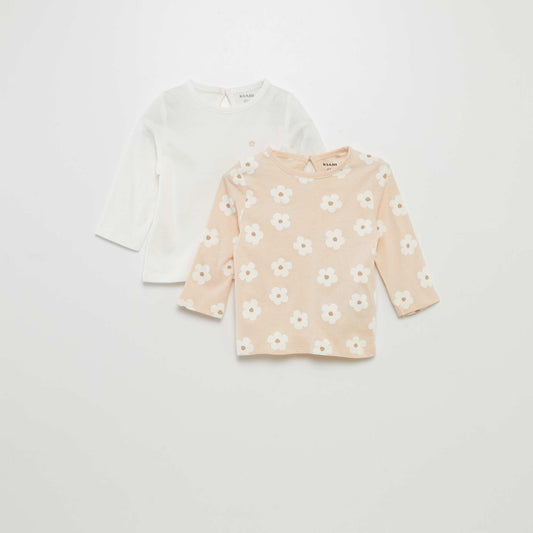 Pack of 2 T-shirts PINK