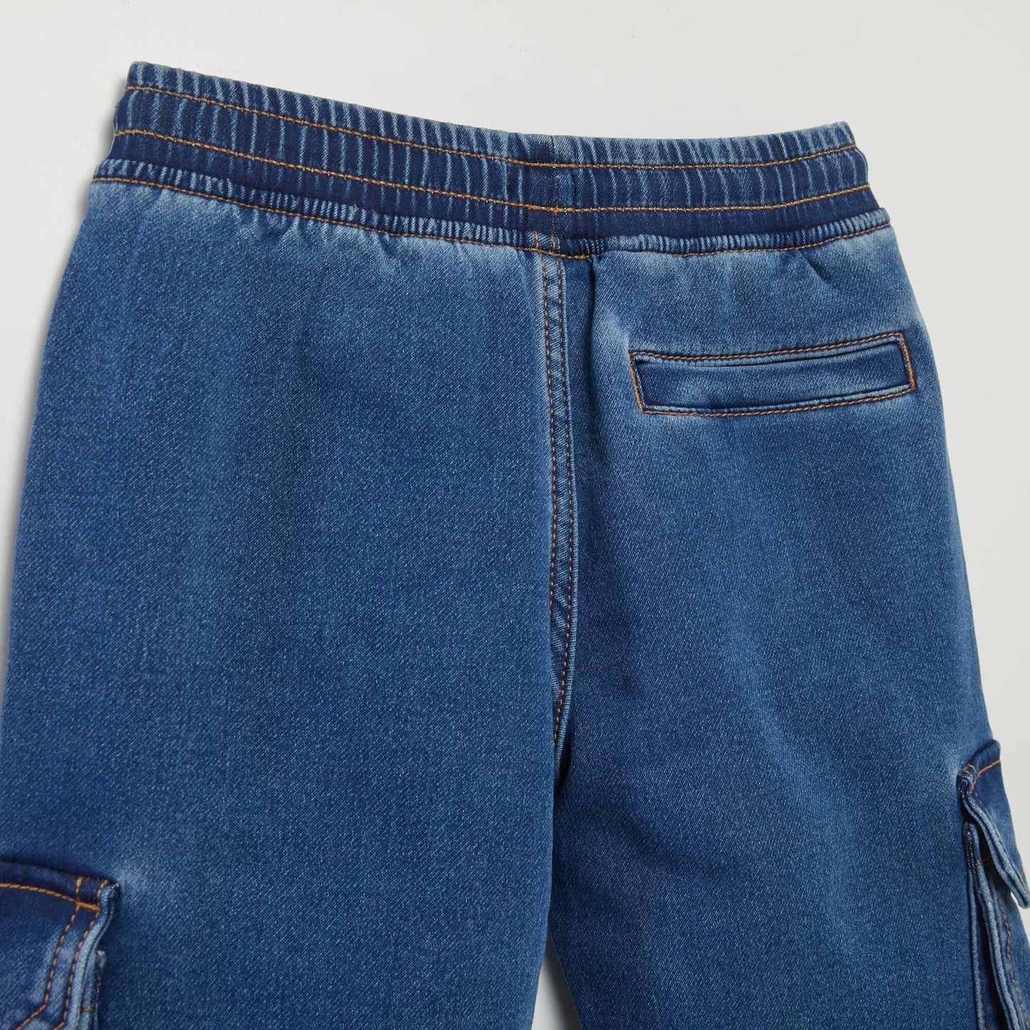 Multi-pocket trousers BLUE